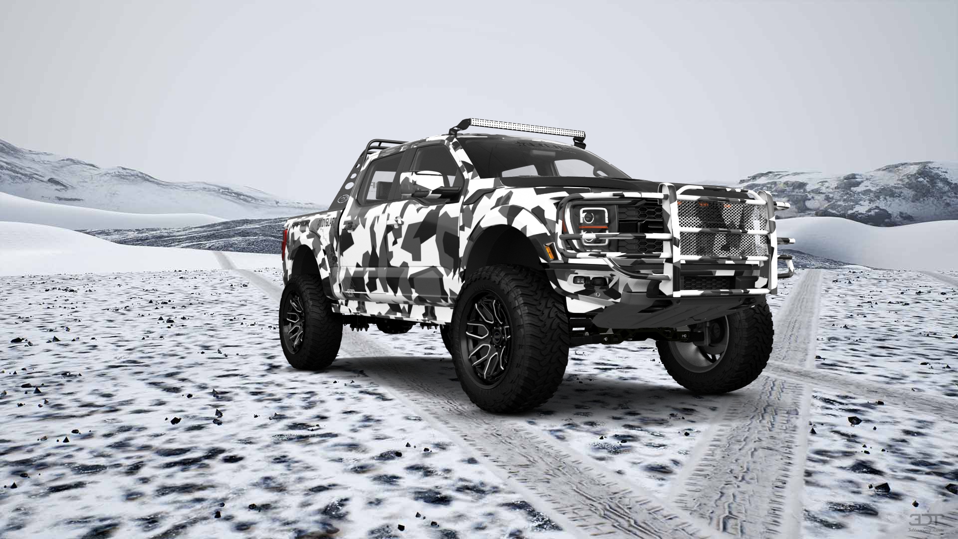 Ford F-150 Raptor 4 Door pickup truck 2021