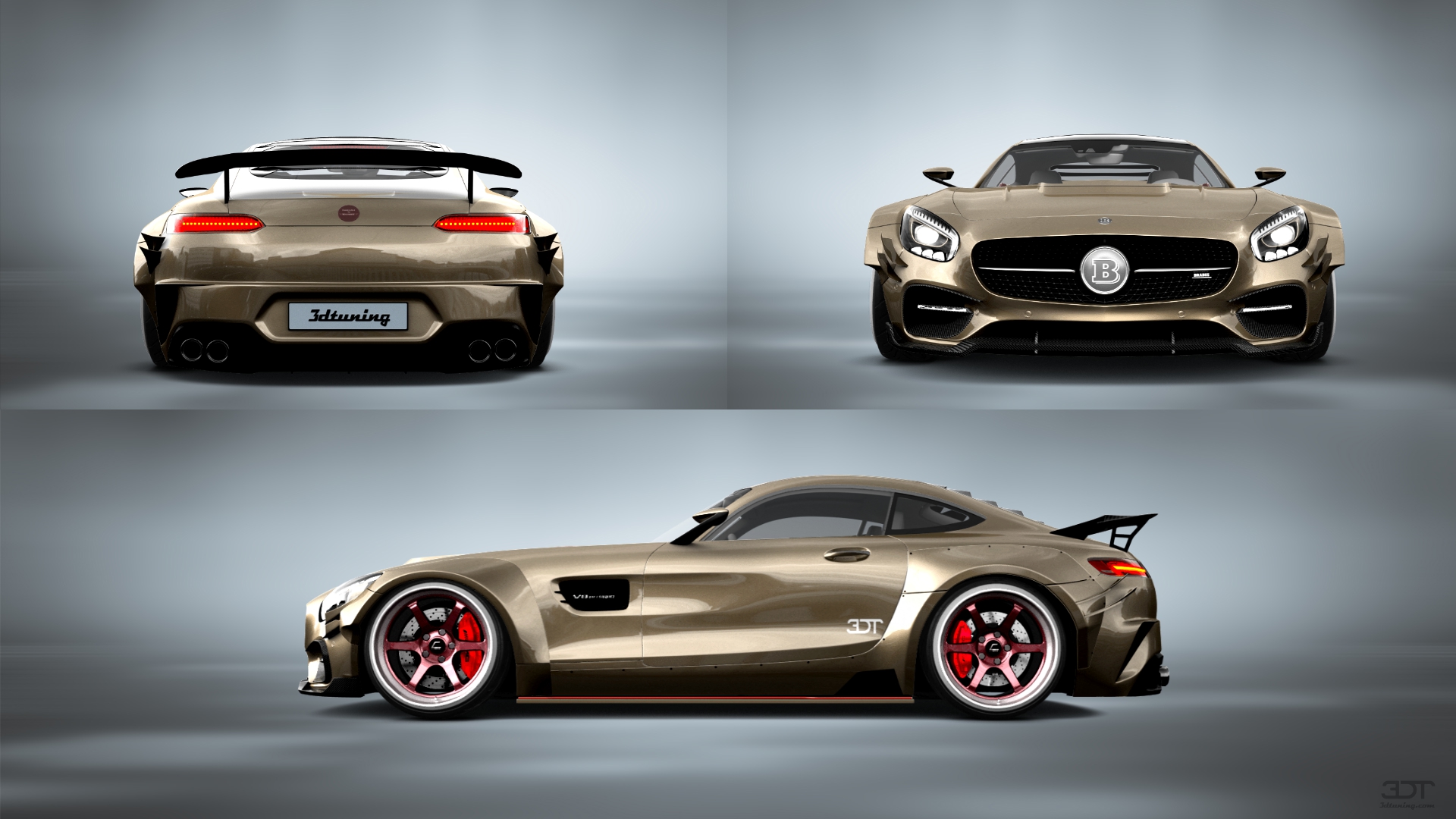 Mercedes AMG GT 2 door fastback coupe 2015
