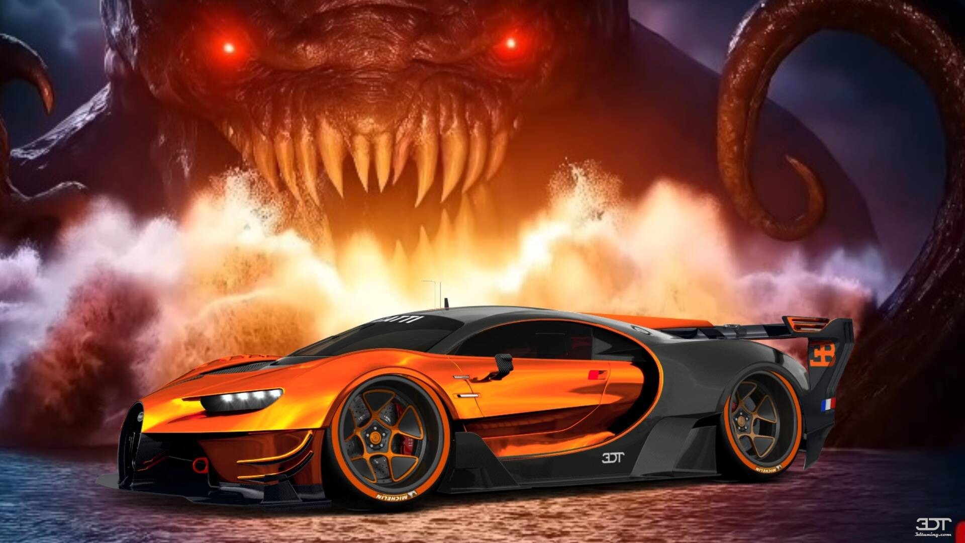 Bugatti Vision GT Supercar 2015 tuning