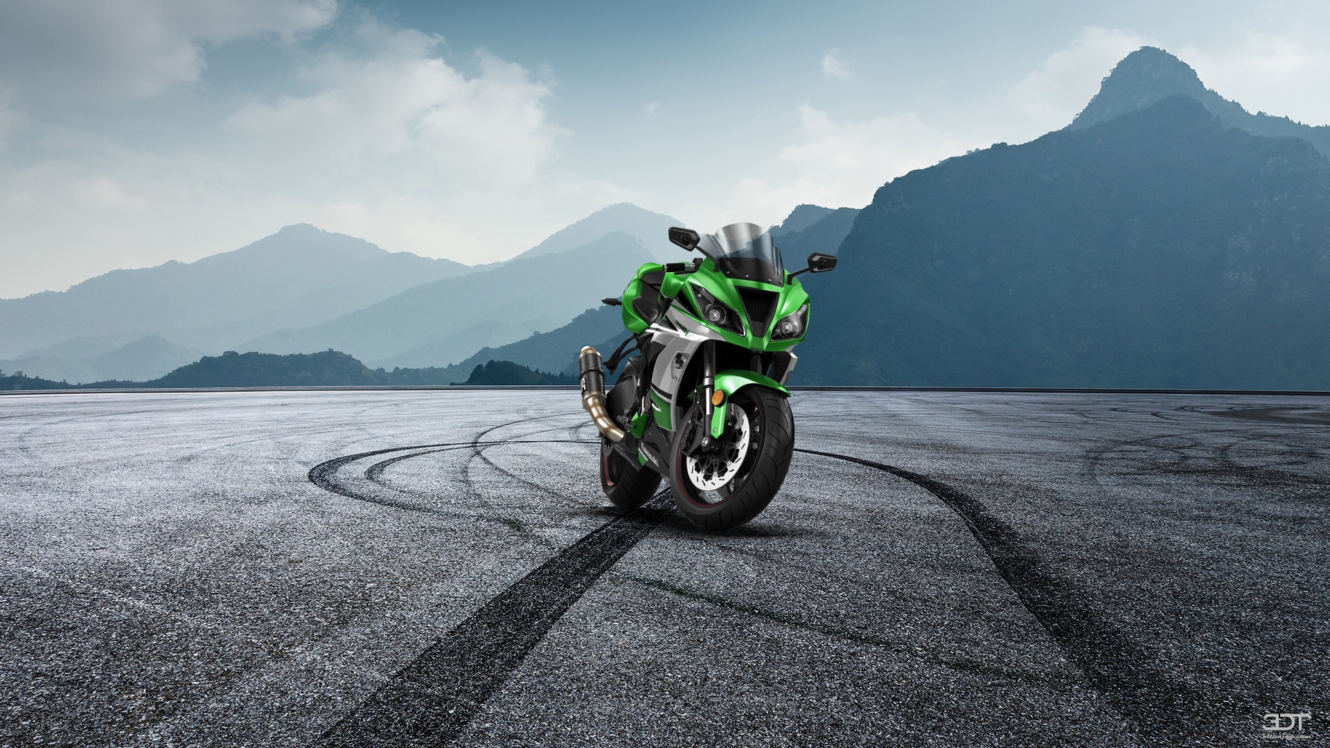 Kawasaki Ninja ZX 6R Sport Bike 2015