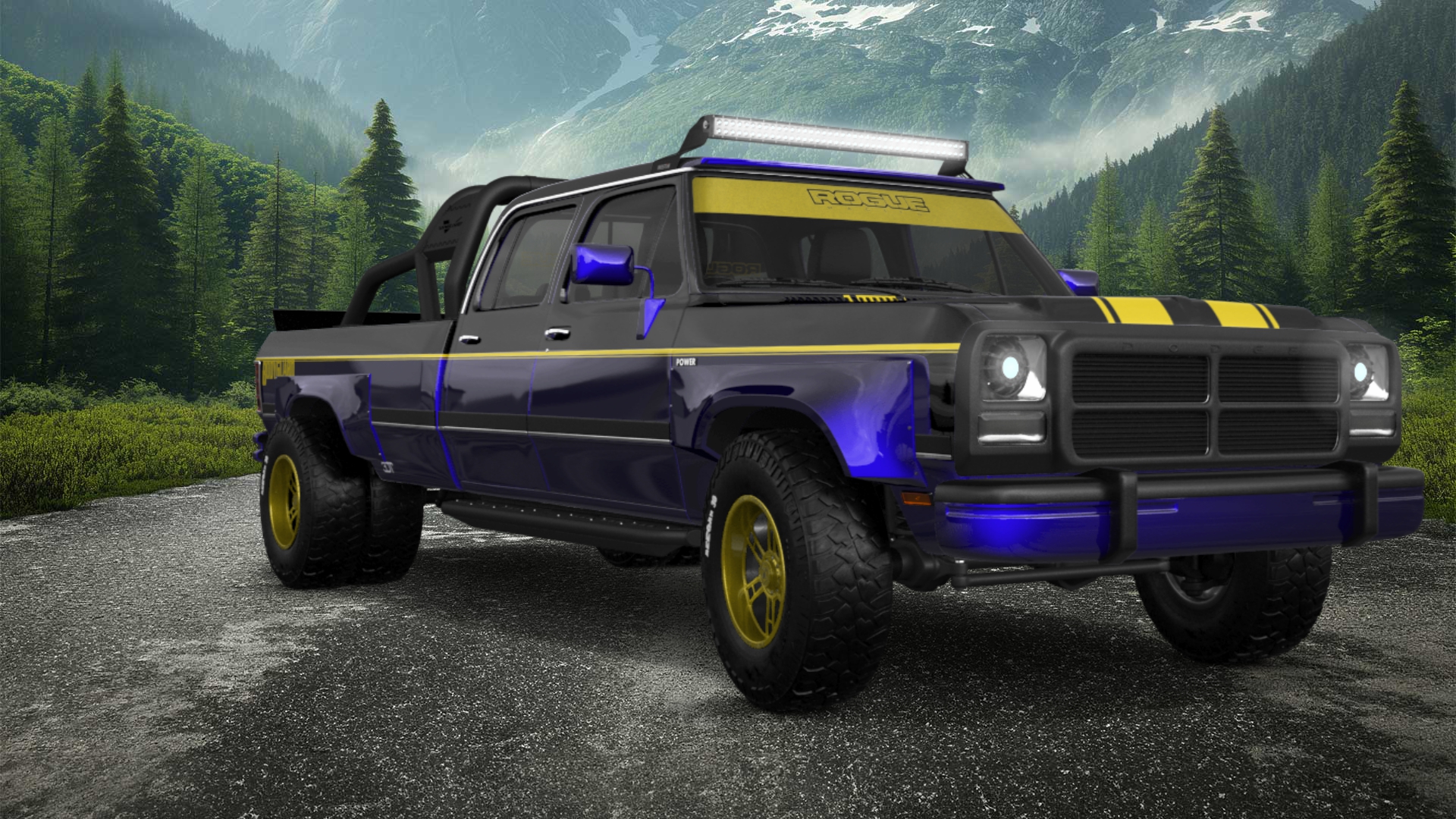 Dodge Ram 350 4 Door pickup truck 1991 Images