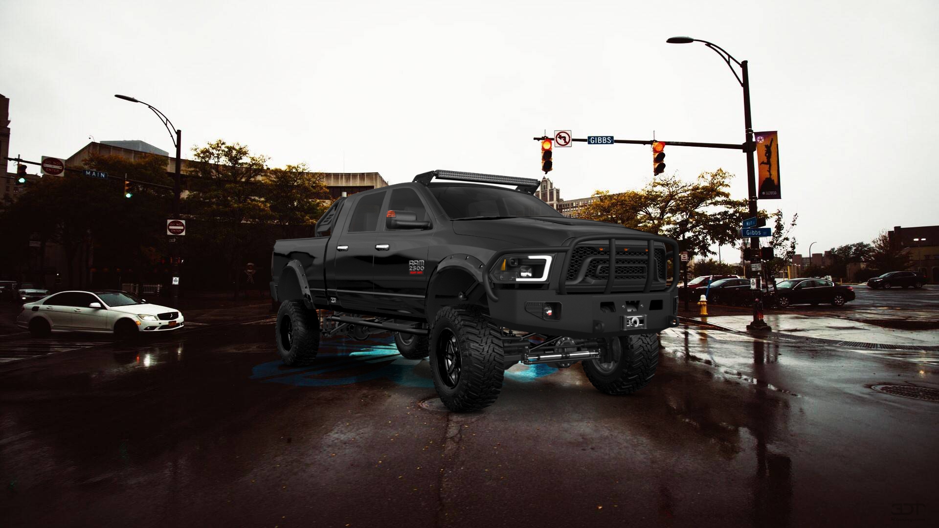 Dodge Ram 2500 Mega Cab 6.4 ft box 4 Door pickup truck 2010