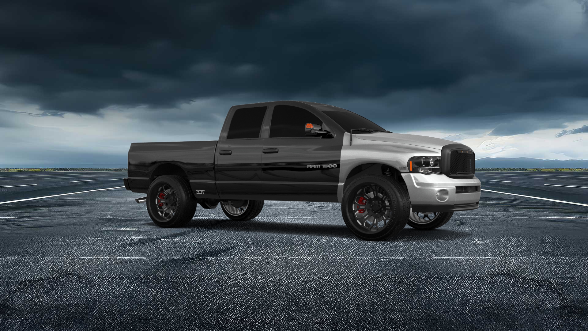 Dodge Ram 1500 6.4 ft box 4 Door pickup truck 2002
