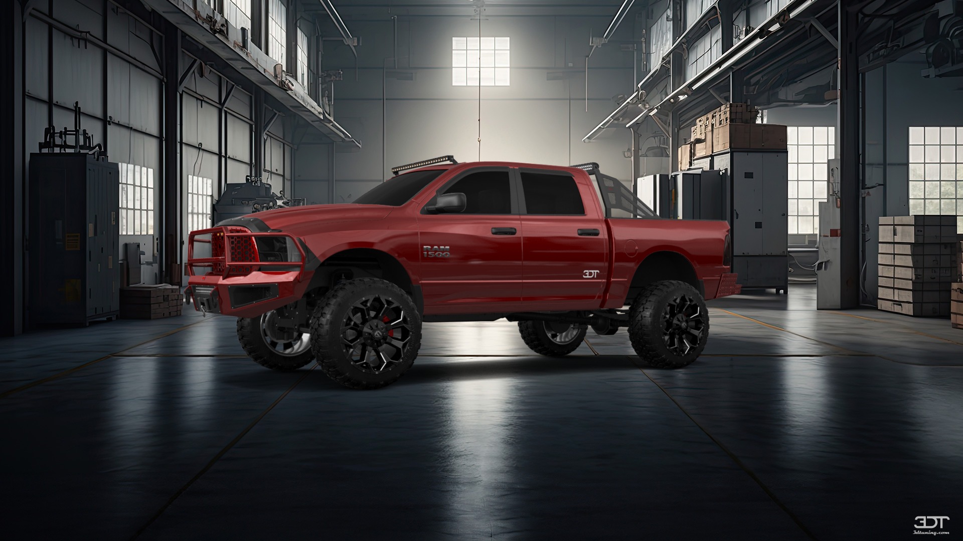 Dodge Ram 1500 5.7' box 4 Door pickup truck 2010 tuning