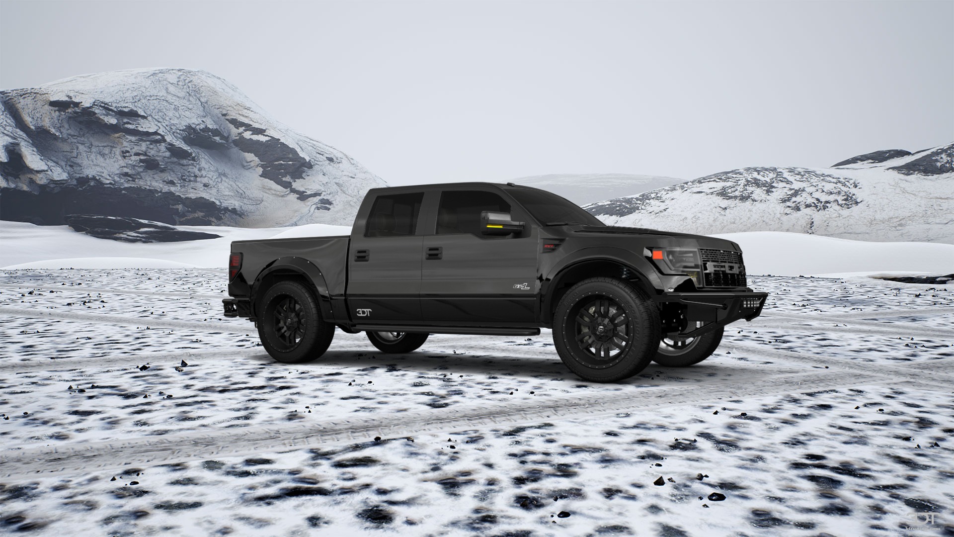 Ford F-150 SVT Raptor 4 Door pickup truck 2013
