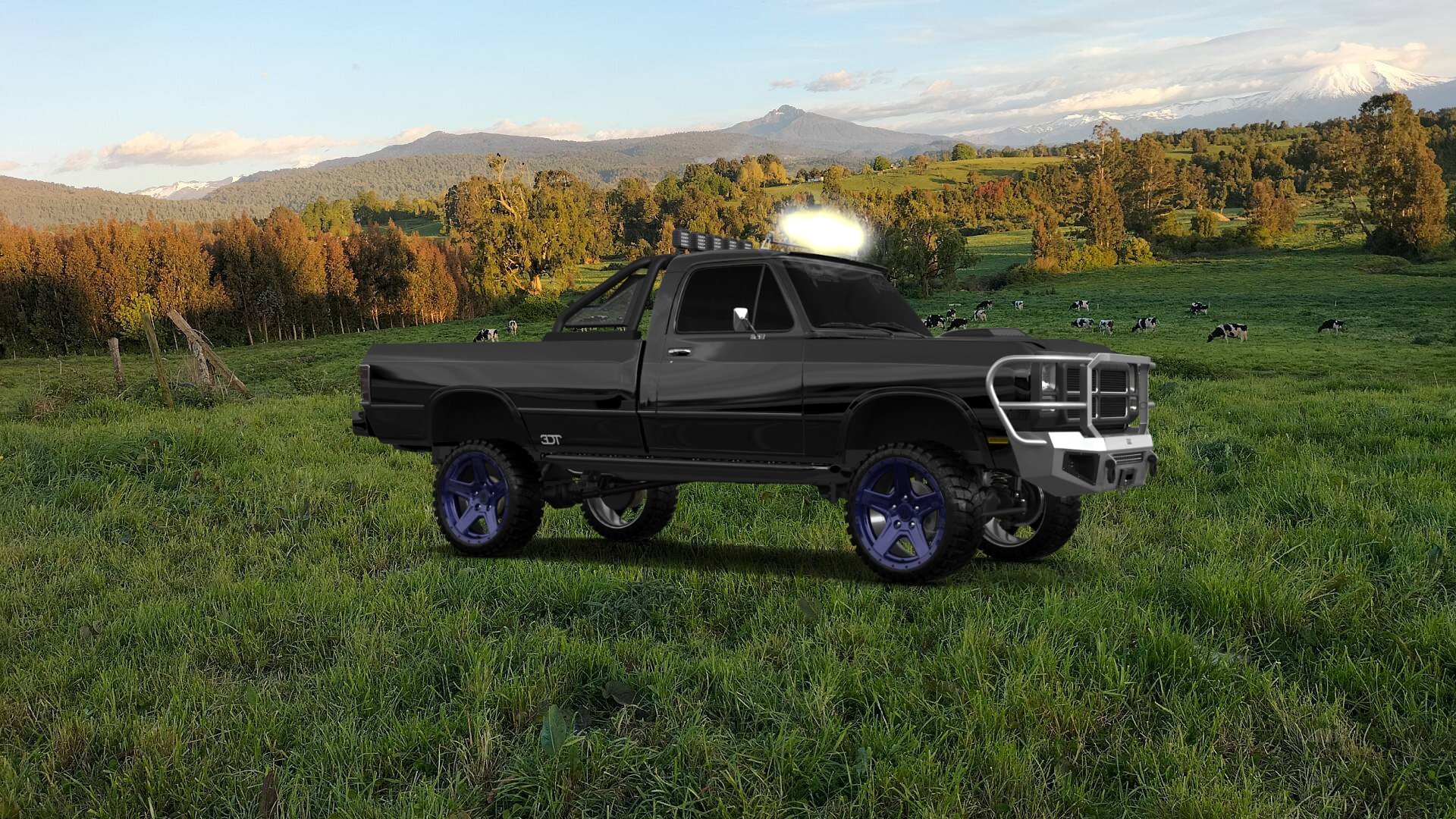 Dodge Ram 2 Door pickup truck 1991 tuning