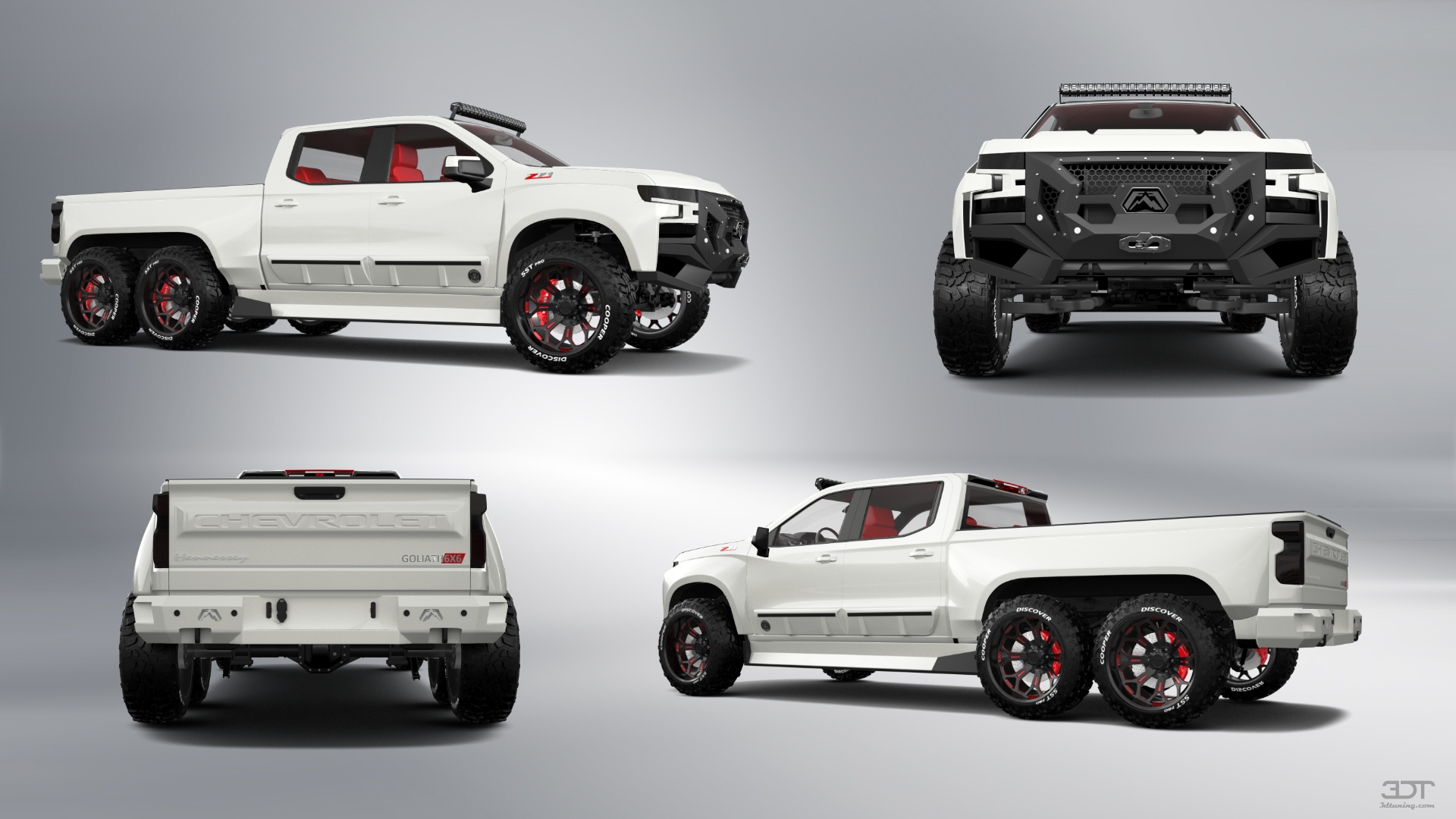 Chevrolet Silverado Hennessey Goliath 6X6 Truck 2020 tuning