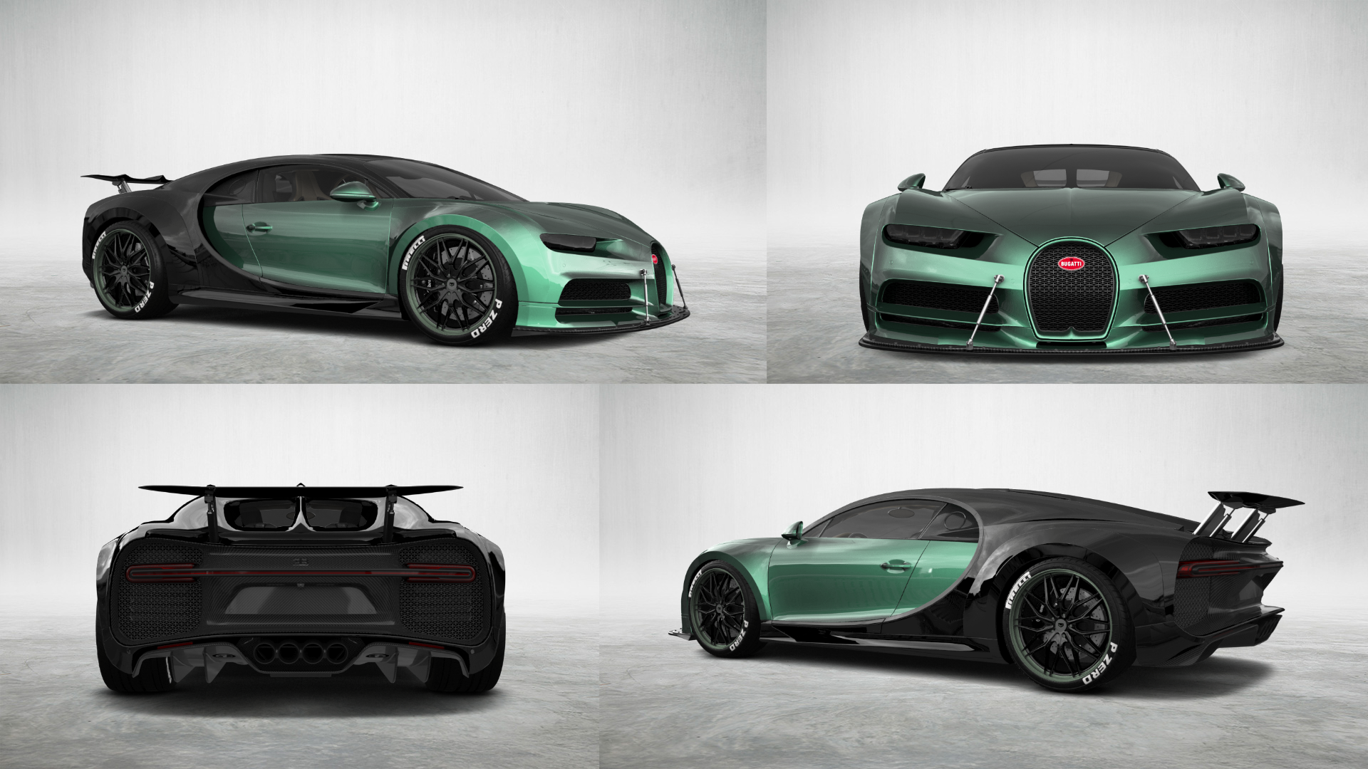 Bugatti Chiron 2 Door Coupe 2016