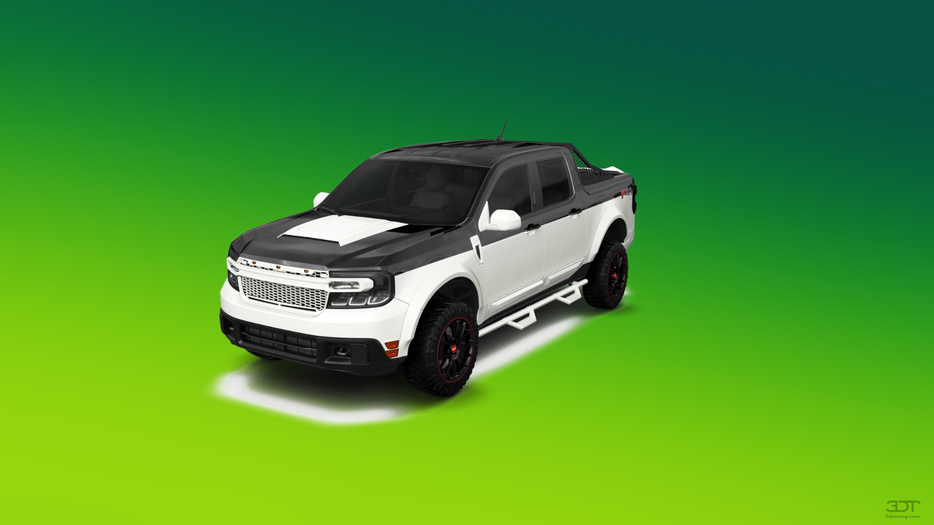 Ford Maverick 4 Door pickup truck 2022 tuning