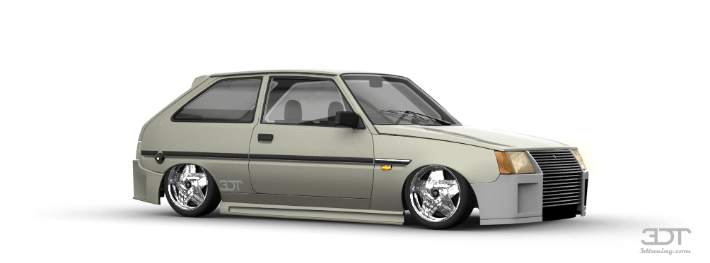 Tuning ZAZ 1102 Tavria 3 Door Hatchback 1990
