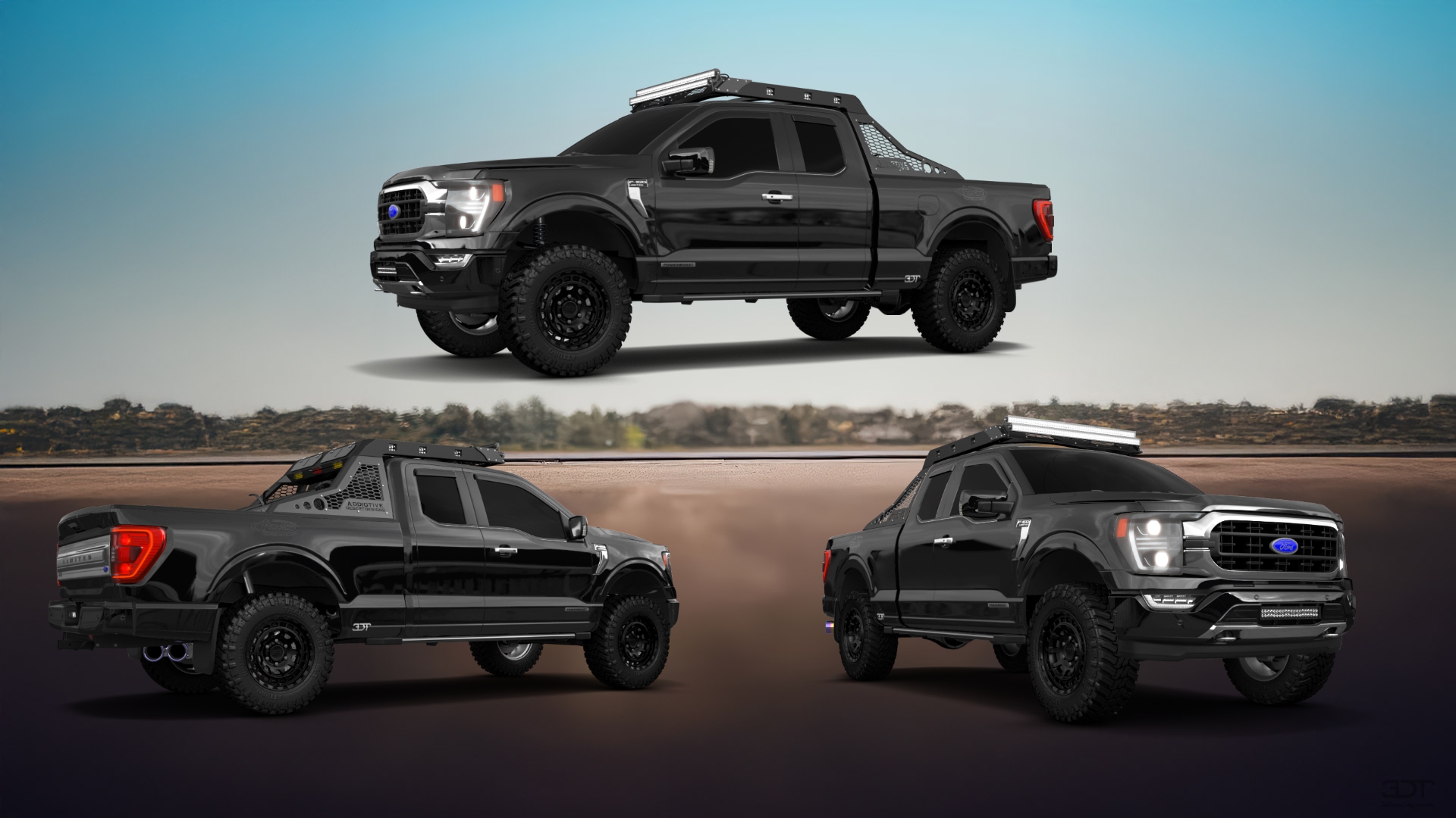 Ford F-150 Double Cab Pickup Truck 2021