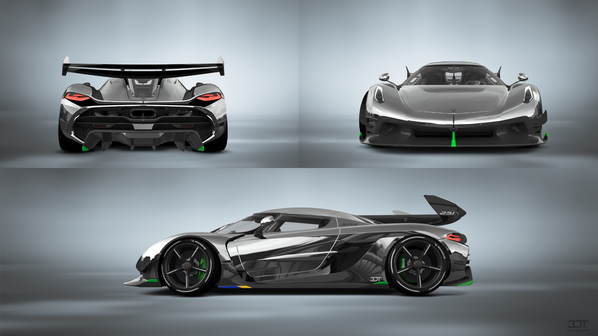 Koenigsegg Jesko 2 door targa top 2020