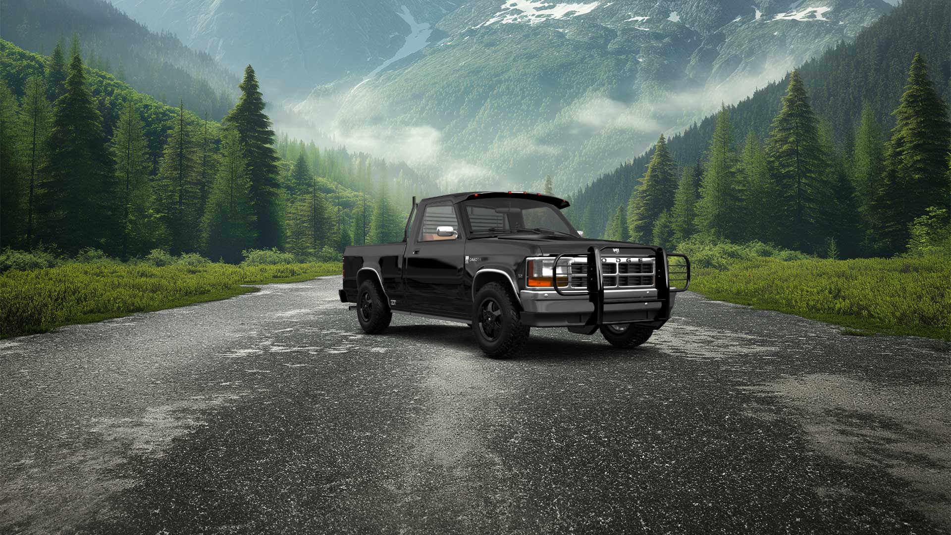 Dodge Dakota Regular Cab 2 Door pickup truck 1987