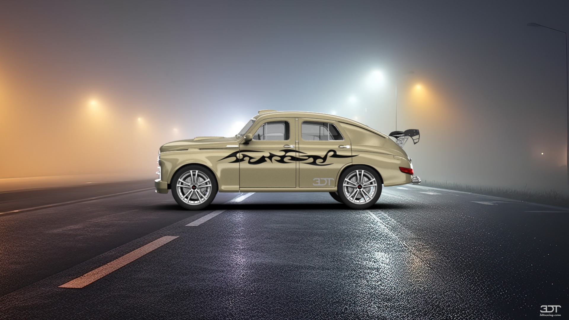 GAZ M20 Pobeda Fastback 1950 tuning