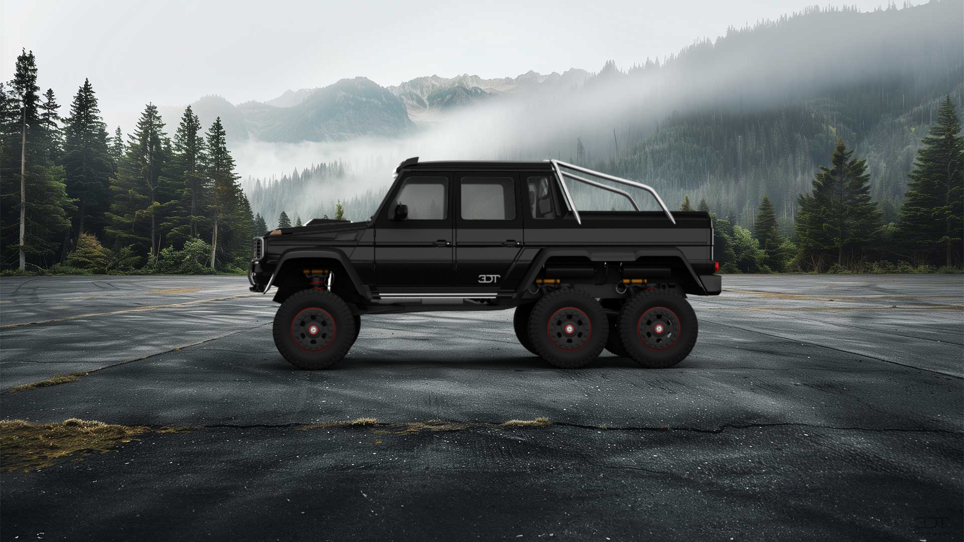 Mercedes G63 AMG 6x6 Luxury SUV 2013 tuning