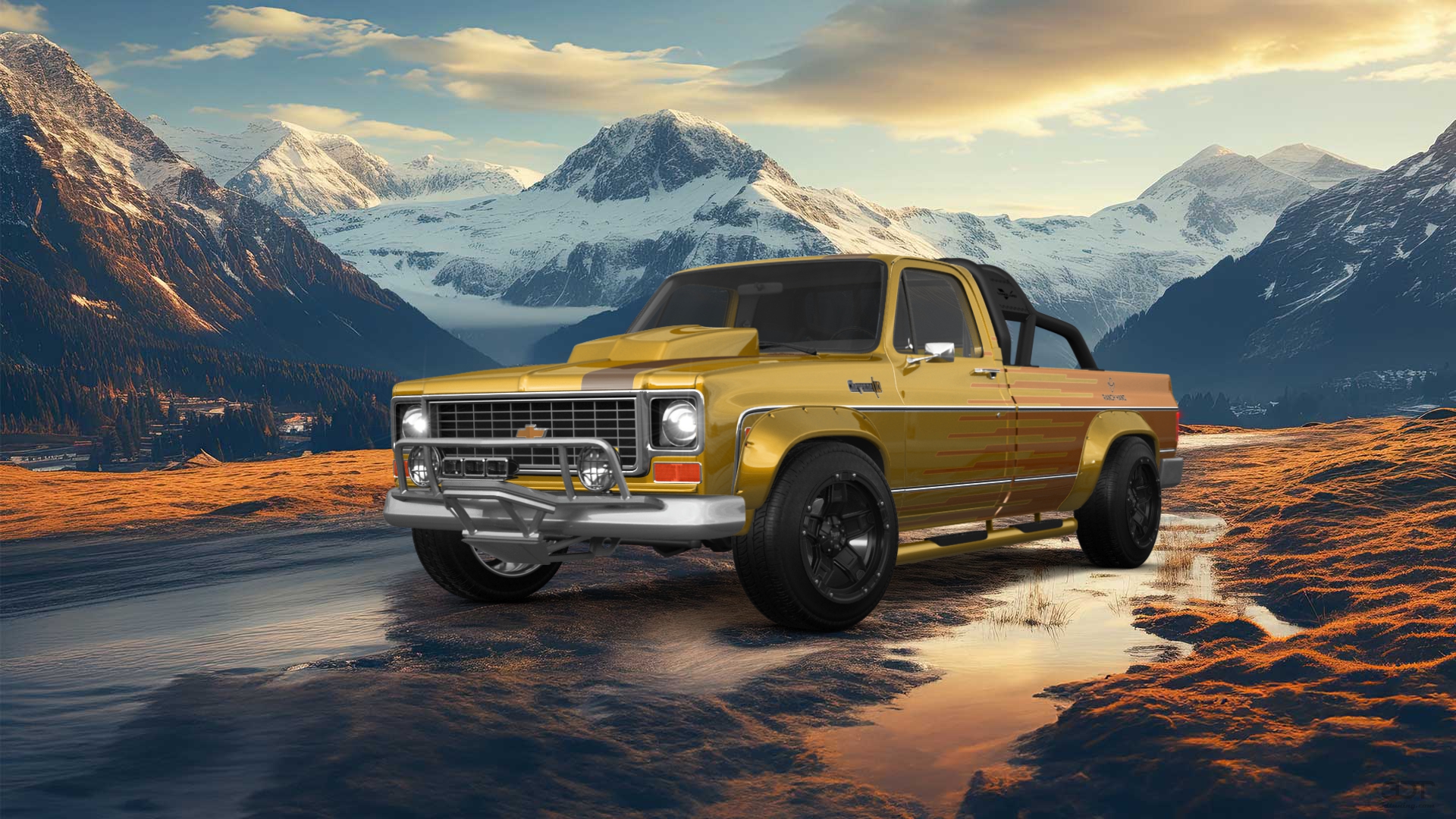 Chevrolet Silverado C-10 2 Door pickup truck 1973