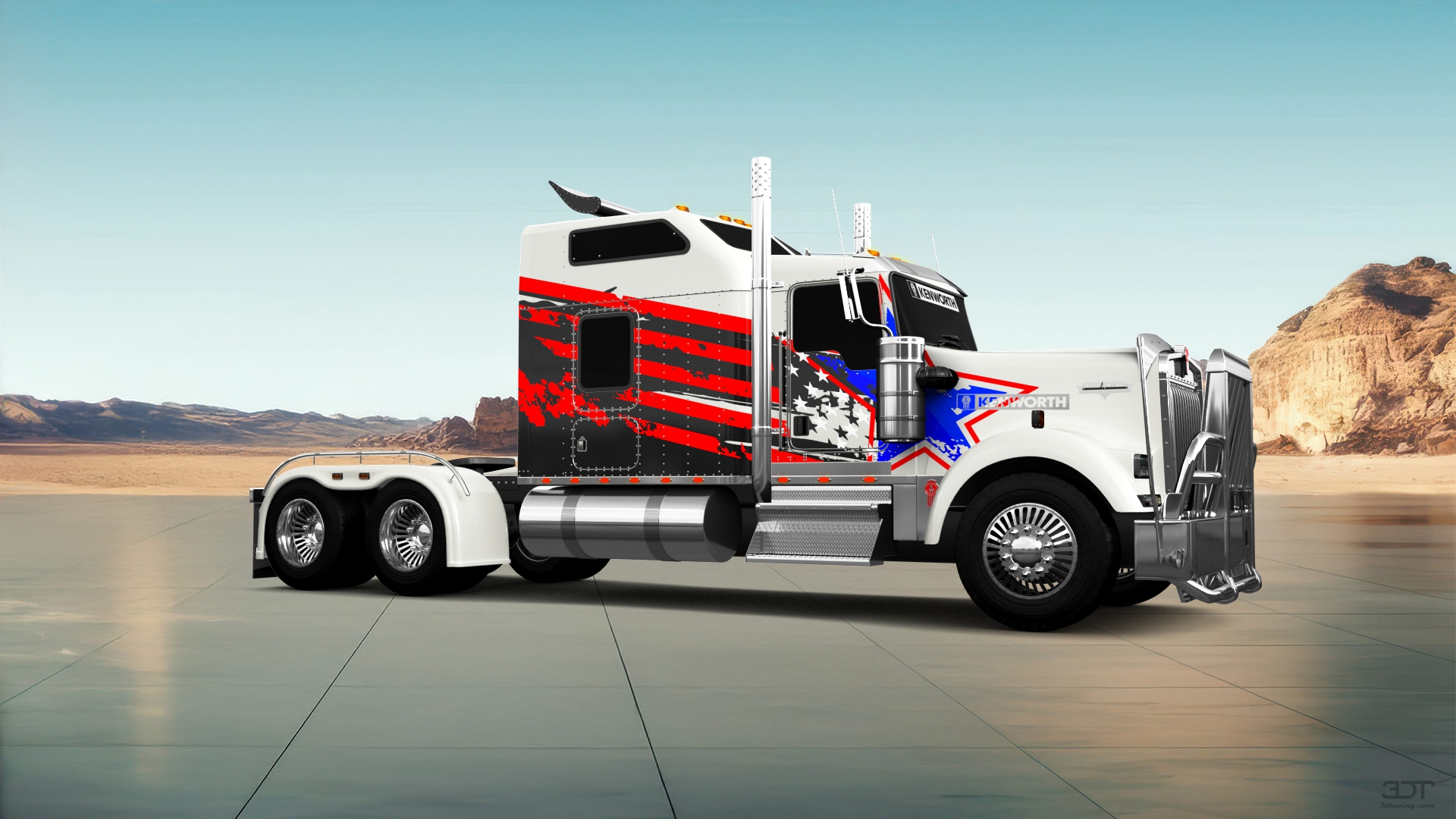 Kenworth W900 Sleeper Cab Truck 2015 Images