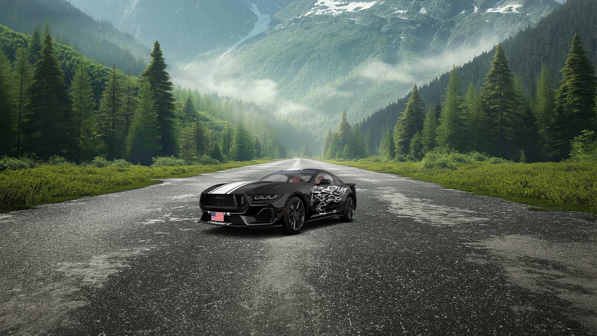 Ford Mustang 2 Door Coupe 2024 tuning