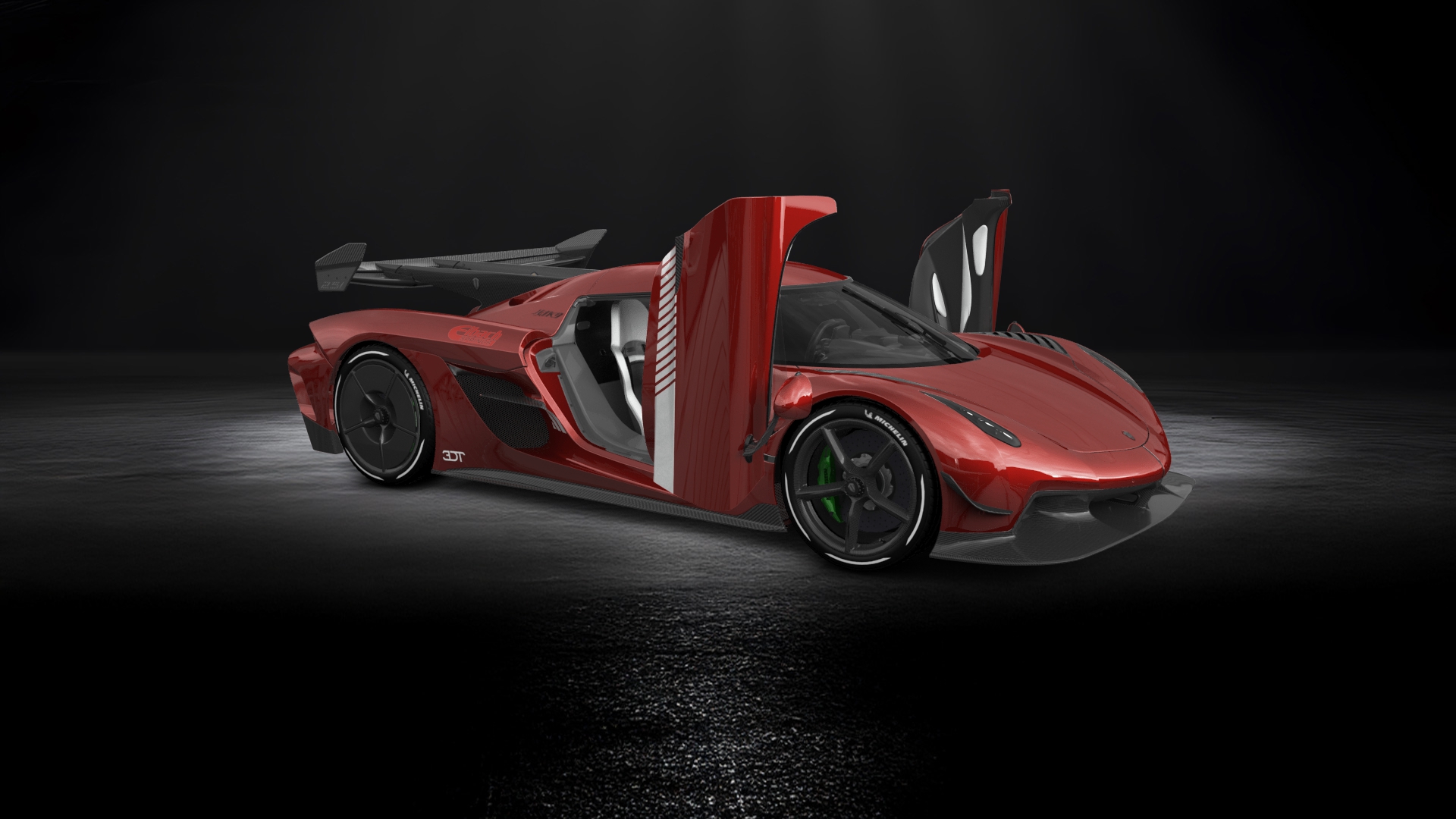 Koenigsegg Jesko 2 door targa top 2020 tuning