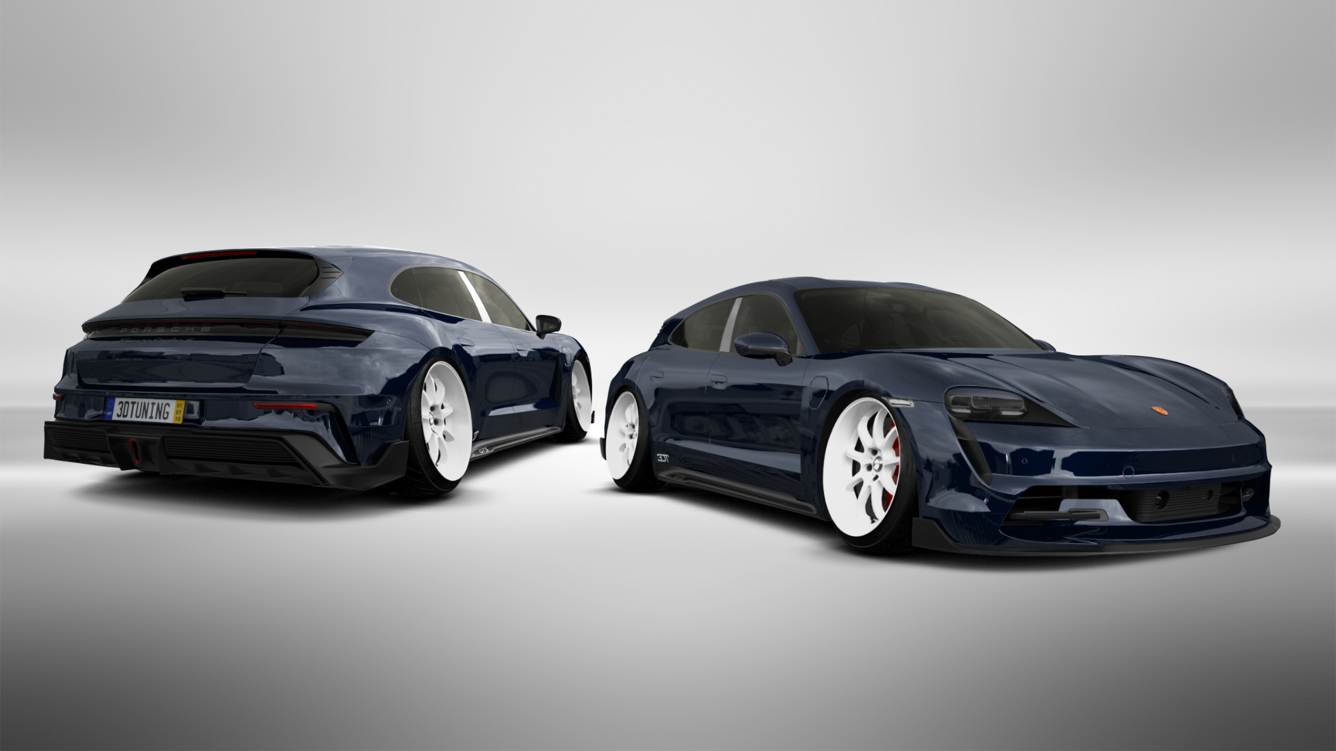 Porsche Taycan Sport Turismo Shooting Brake 2019 tuning