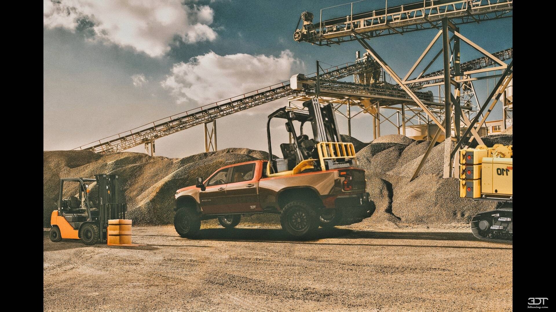 Chevrolet Silverado 2500 HD 4 Door pickup truck 2024