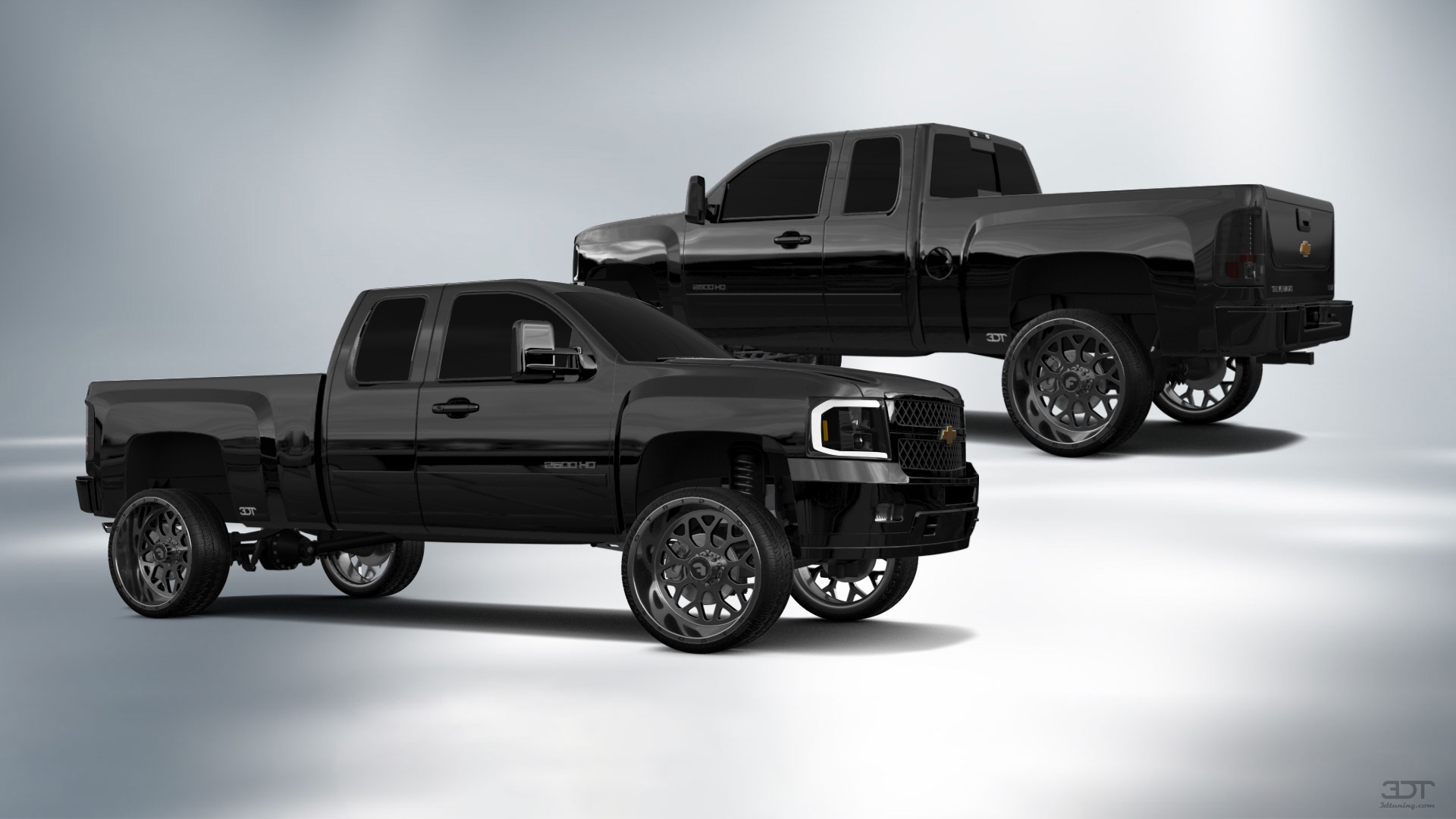 Chevrolet Silverado 2500 HD Extended Cab Pickup Truck 2007