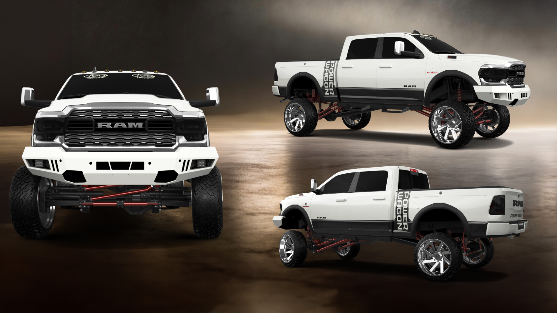 Dodge Ram 2500 4 Door pickup truck 2020