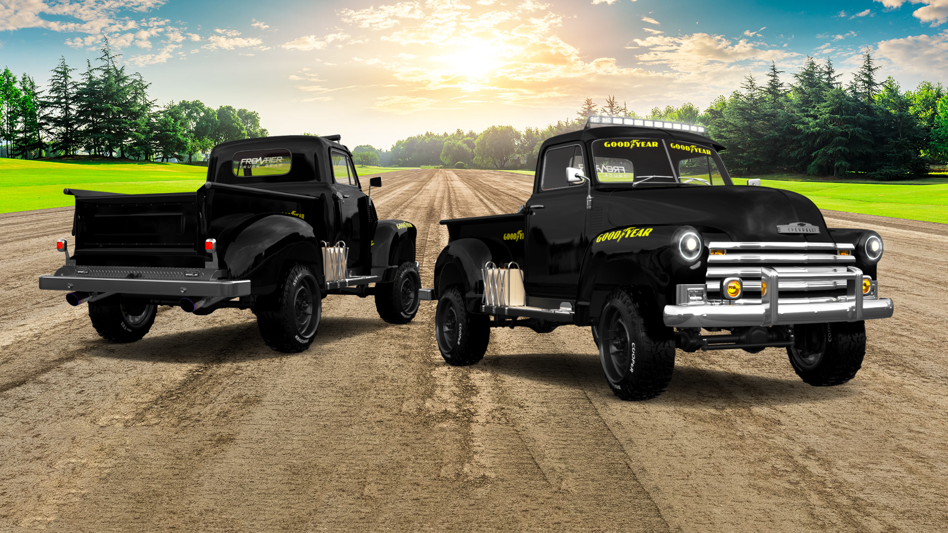 Chevrolet 3100 2 Door pickup truck 1950 tuning