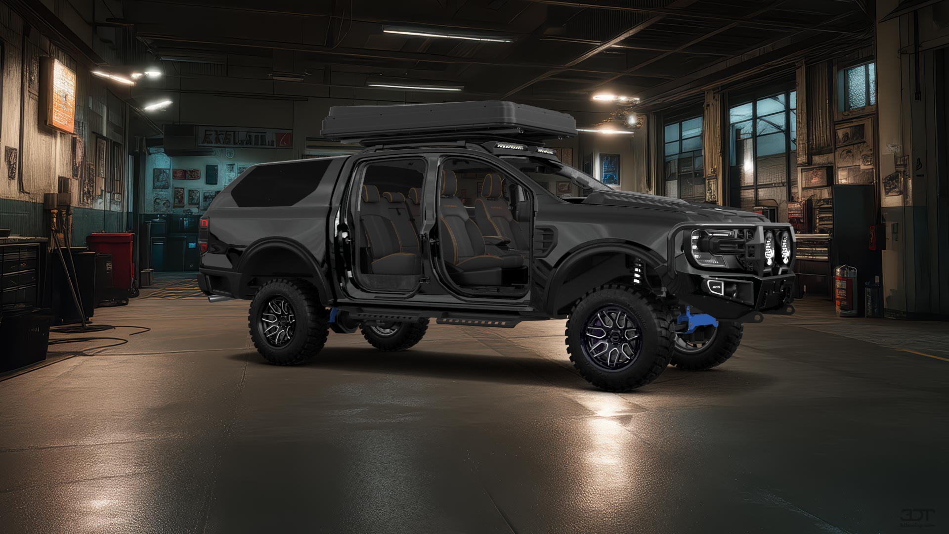 Ford Ranger 4 Door pickup truck 2022 tuning