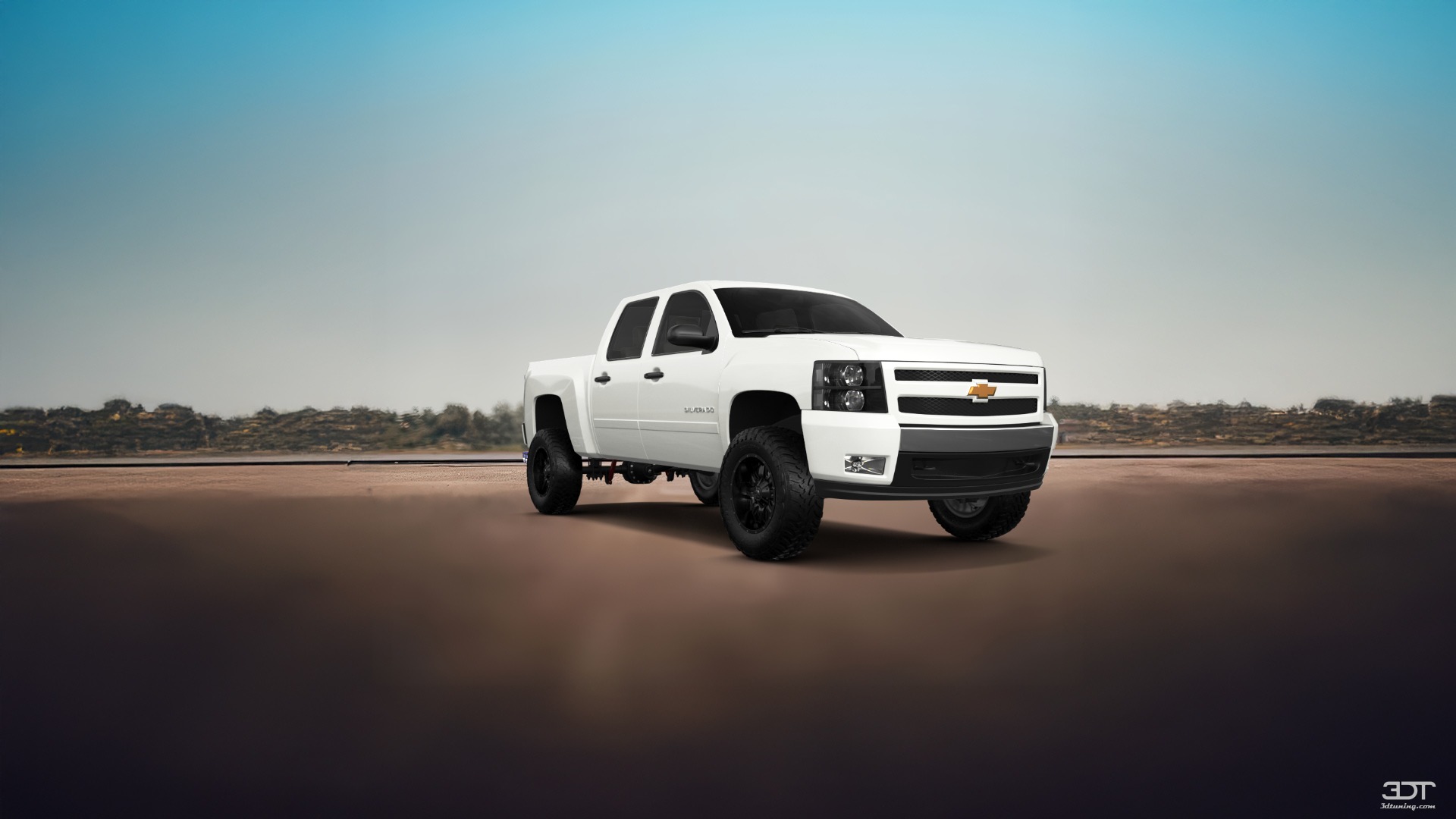Chevrolet Silverado 1500 Crew Cab 4 Door pickup truck 2007 tuning