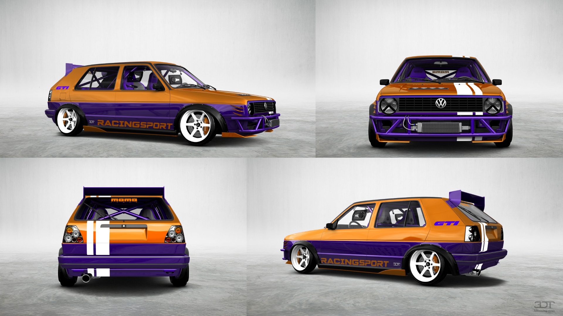 Volkswagen Golf Mk2 5 Door Hatchback 1983 tuning