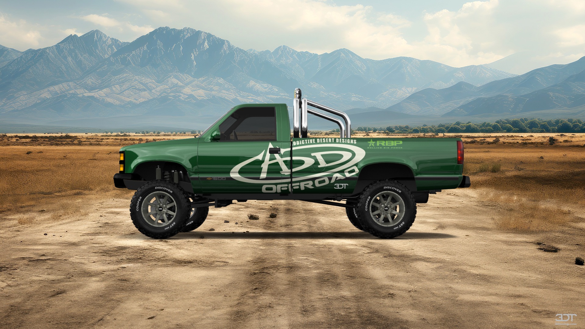 Chevrolet K1500 Regular Cab Fleetside Pickup 1988