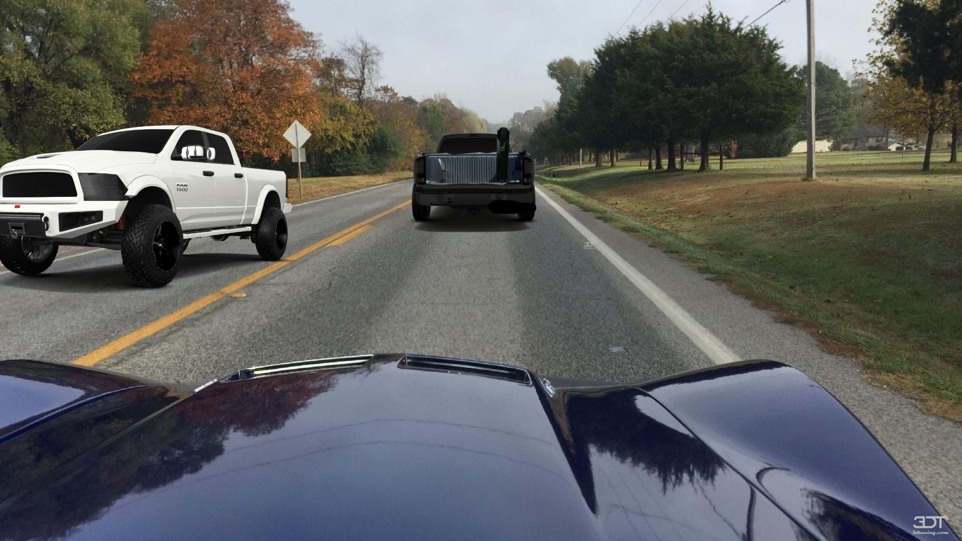 Dodge Ram 1500 Crew Cab 6.4 ft box 4 Door pickup truck 2009