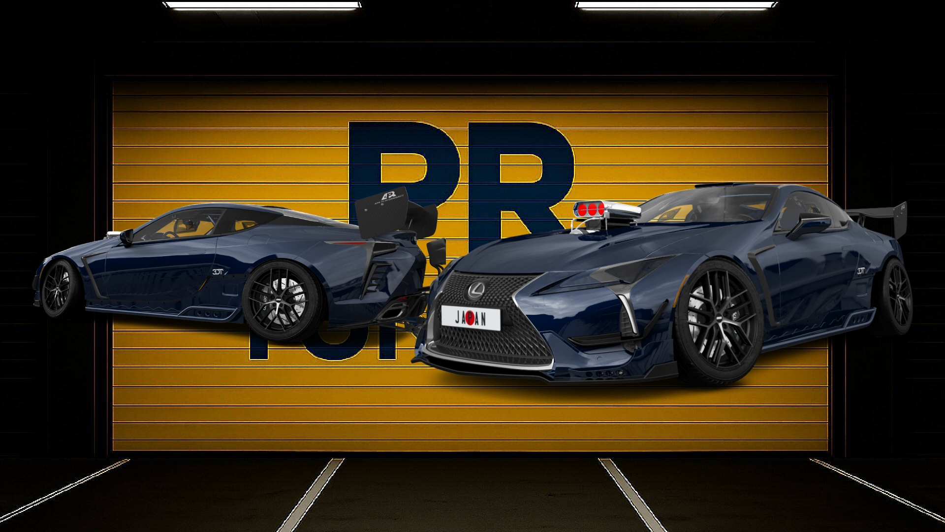 Lexus LC500 2 door fastback coupe 2017 tuning