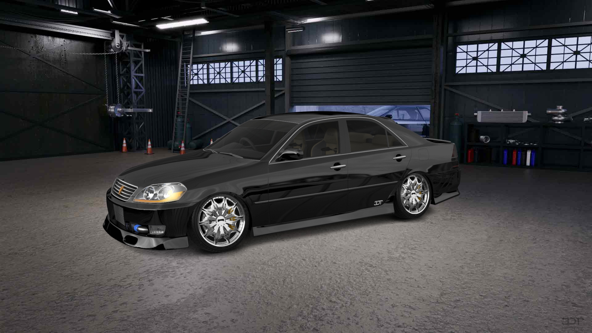 Toyota Mark II 4 Door Saloon 2002 Images