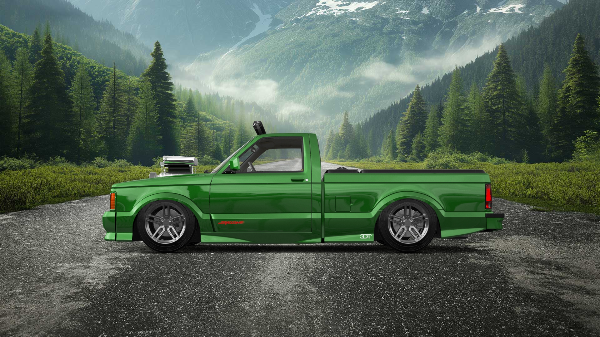 GMC Syclone 2 Door pickup truck 1991