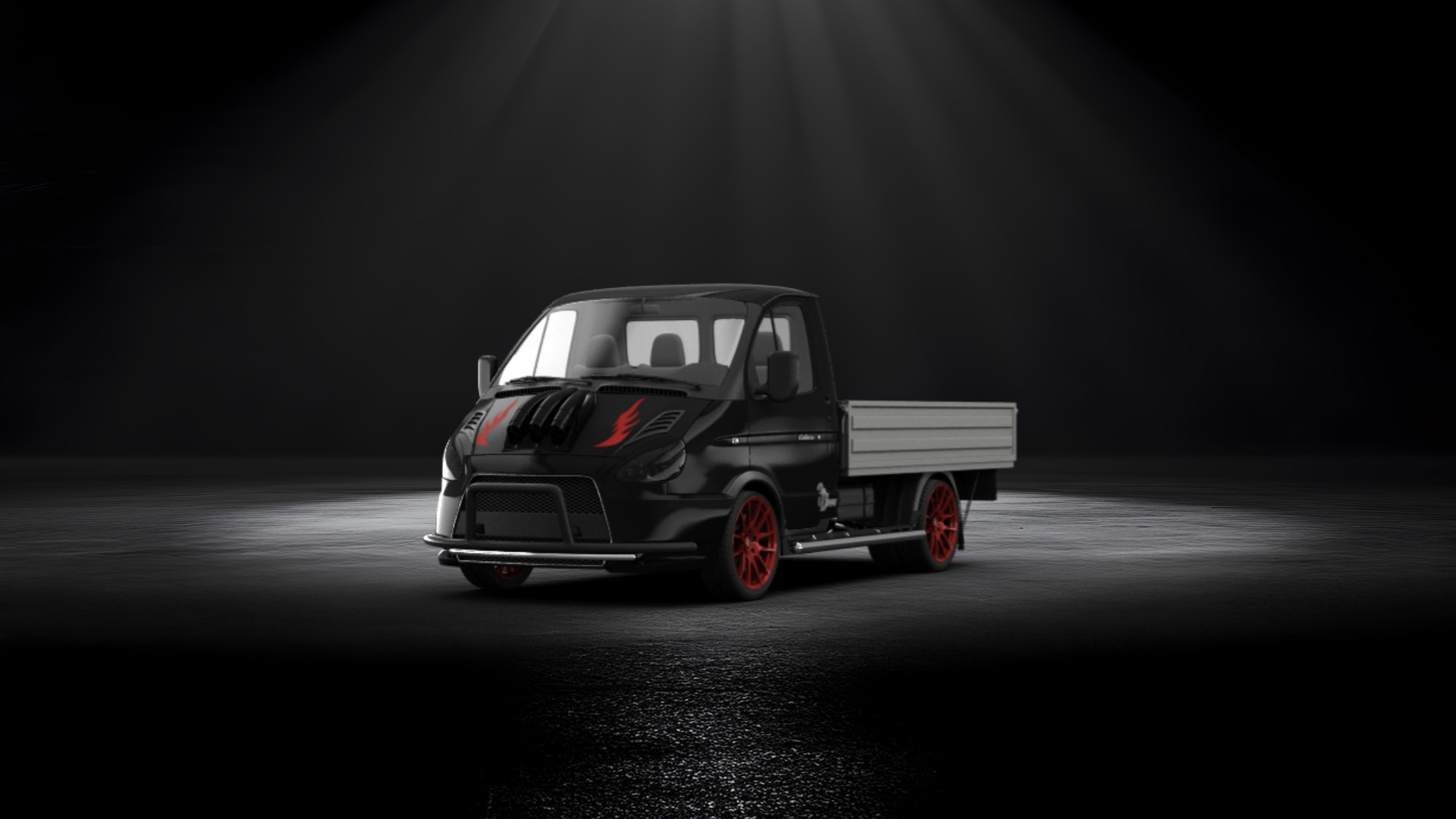 GAZ 2310-244 Truck 2012 tuning