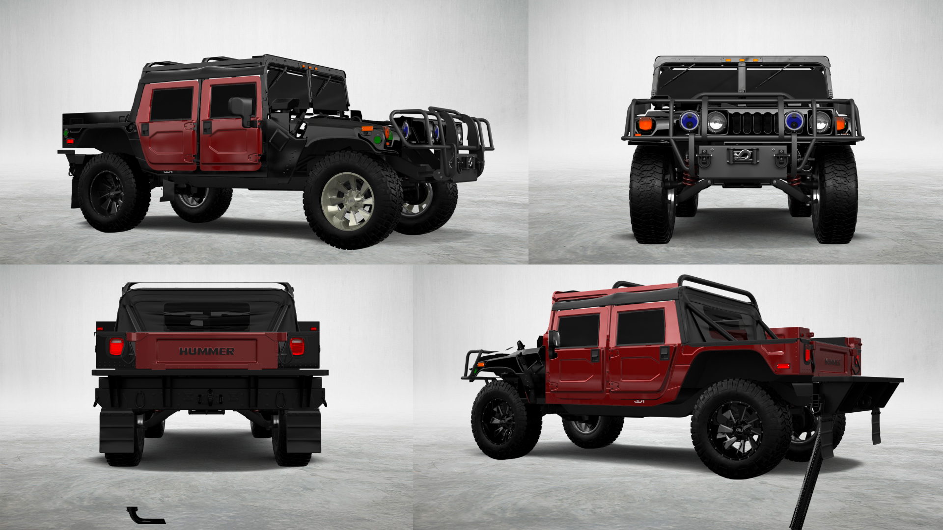 Hummer H1 4 Door SUV 1992 tuning