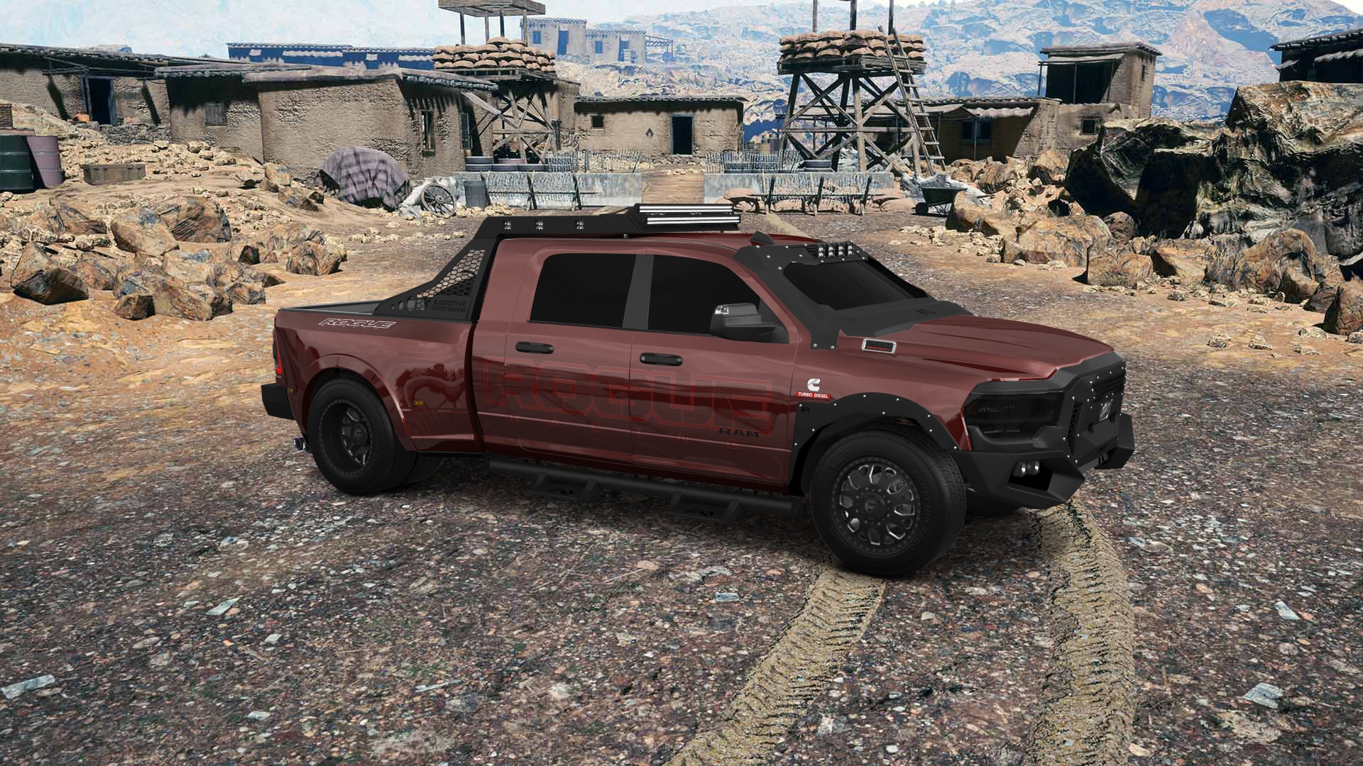 Dodge Ram 3500 4 Door pickup truck 2020 tuning