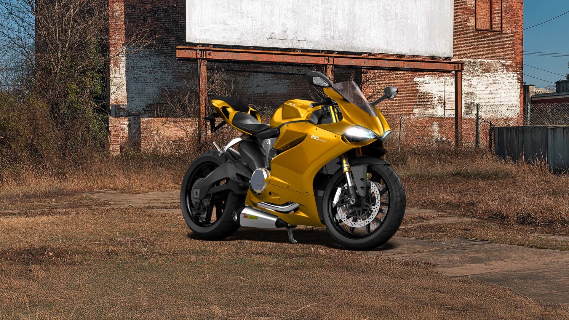 Ducati 899 Panigale Sport Bike 2015