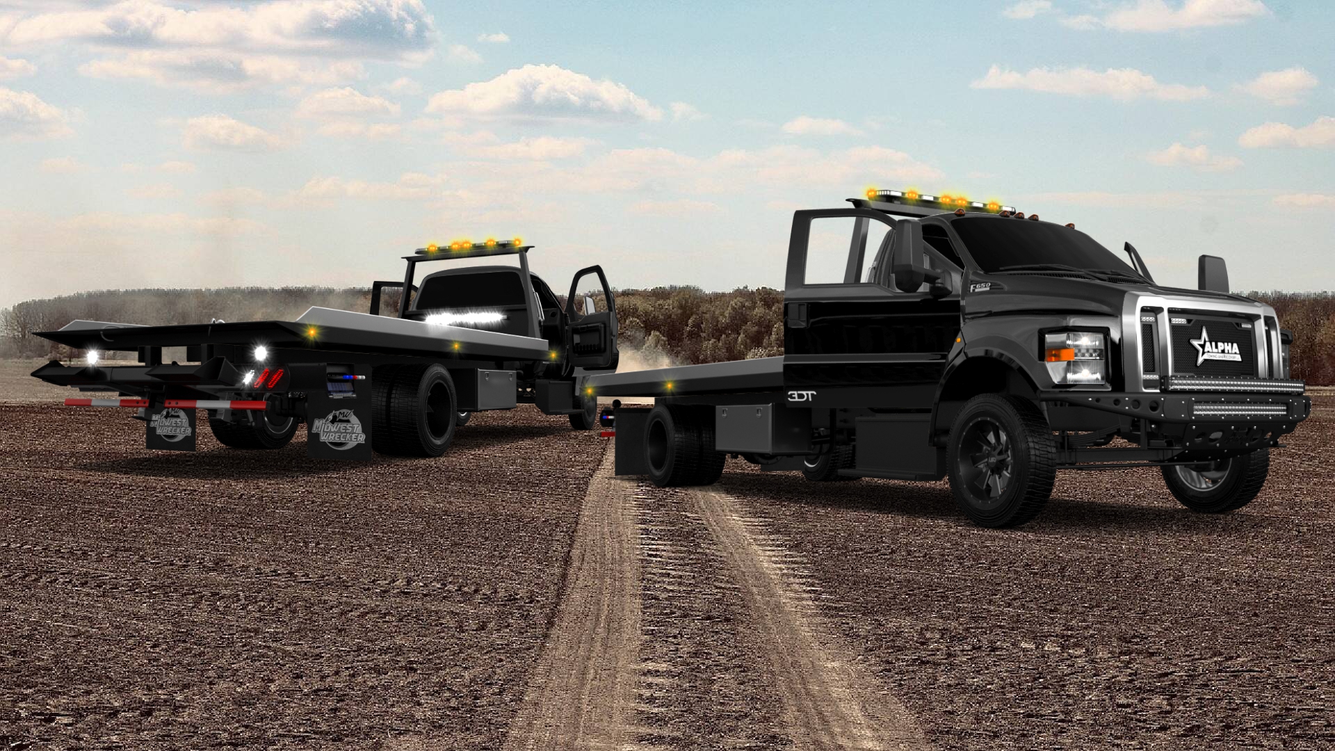 Ford F-650 Tow Truck Pickup 2016 tuning