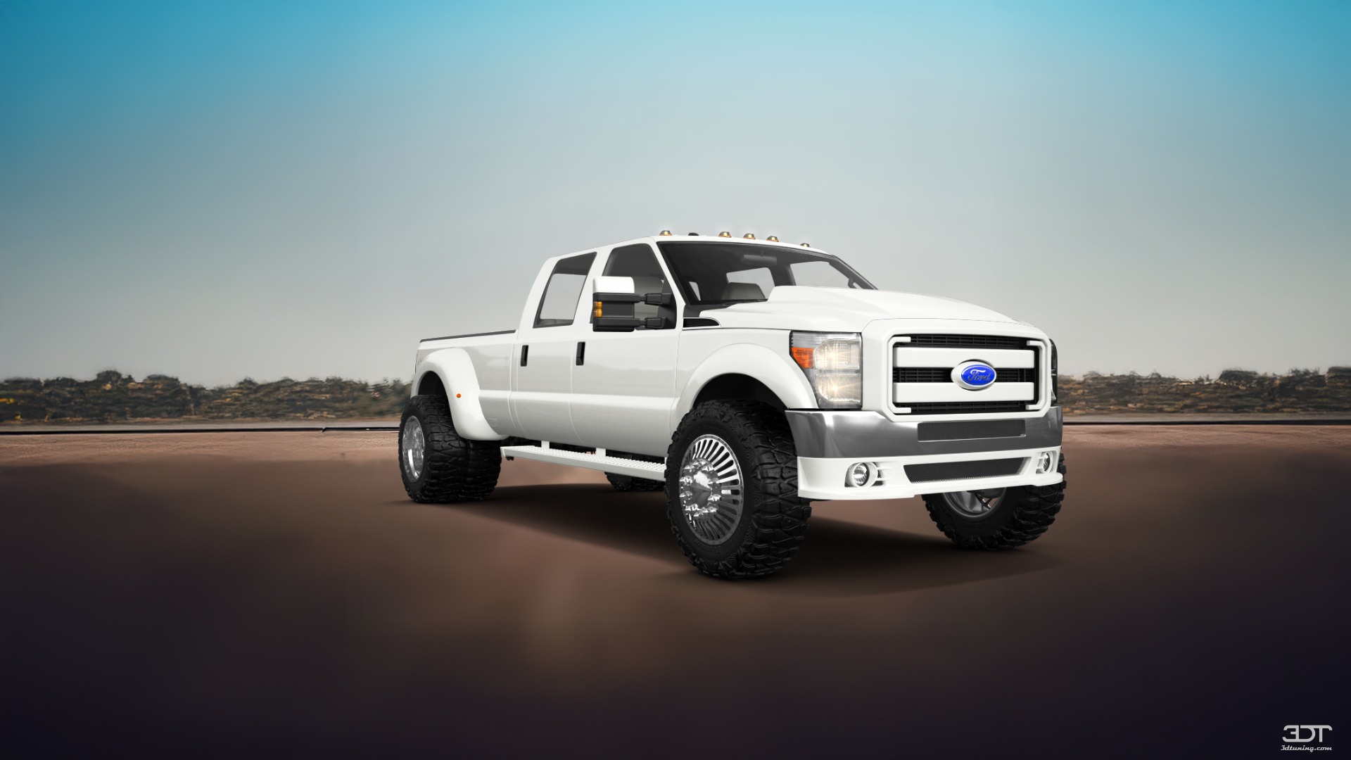 Ford F-350 DRW 4 Door pickup truck 2013 tuning