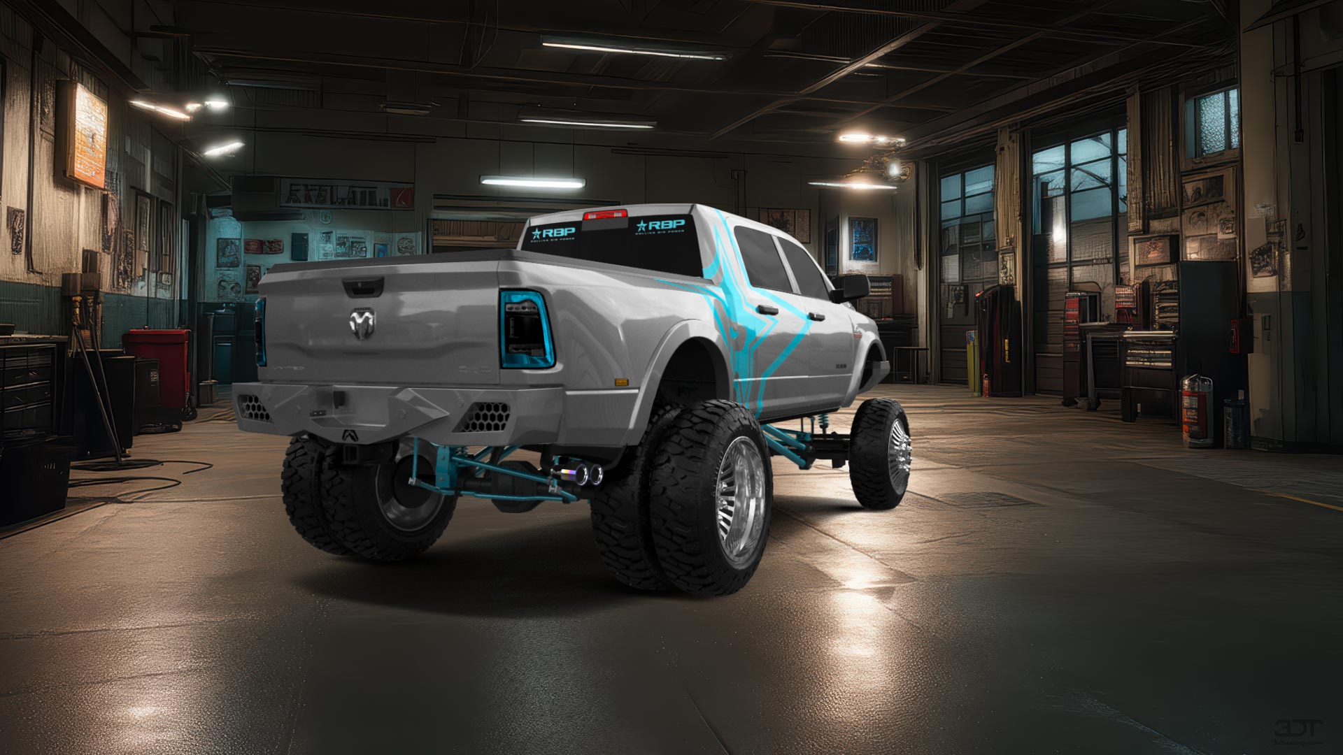 Dodge Ram 3500 4 Door pickup truck 2020 tuning