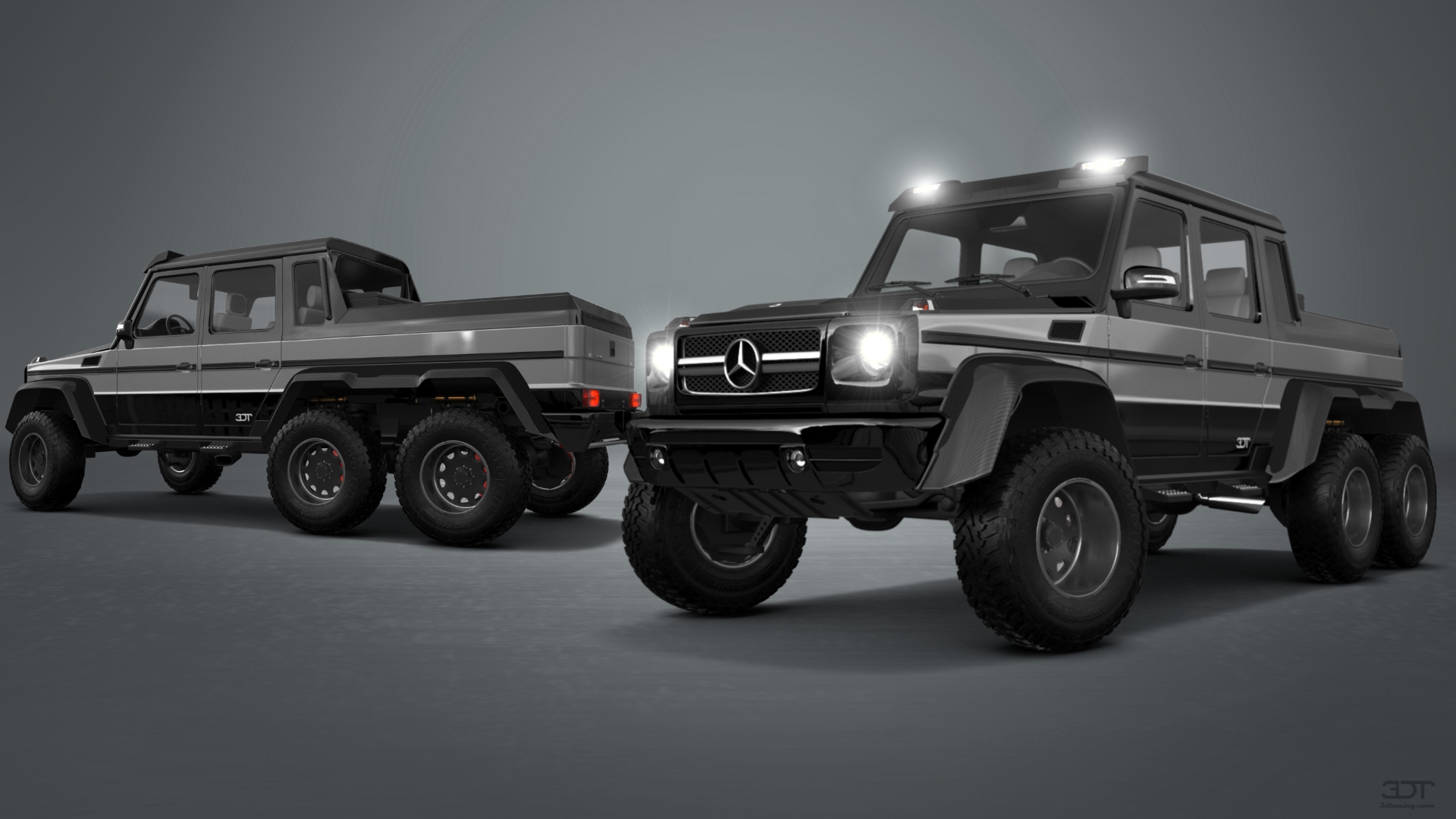 Mercedes G 63 AMG 6x6 4 Door pickup truck 2013