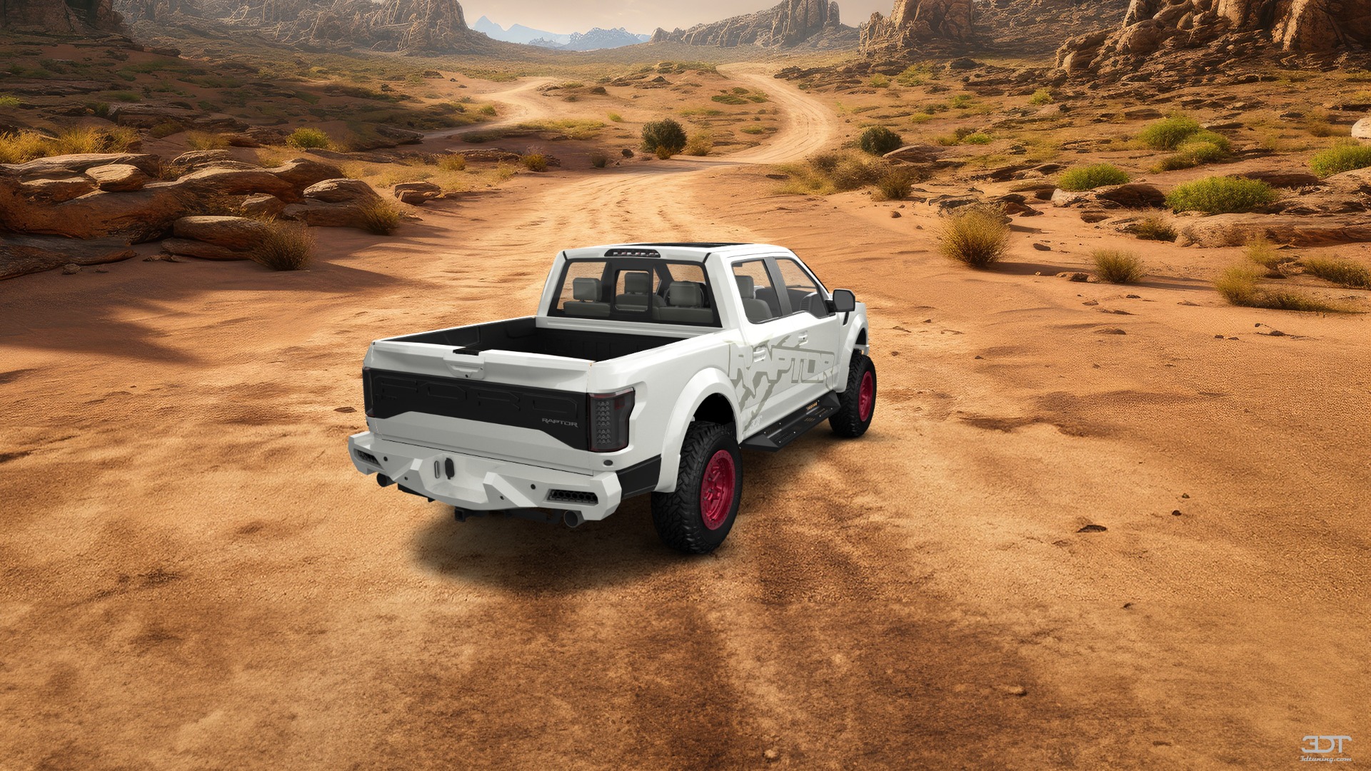 Ford F-150 Raptor 4 Door pickup truck 2017
