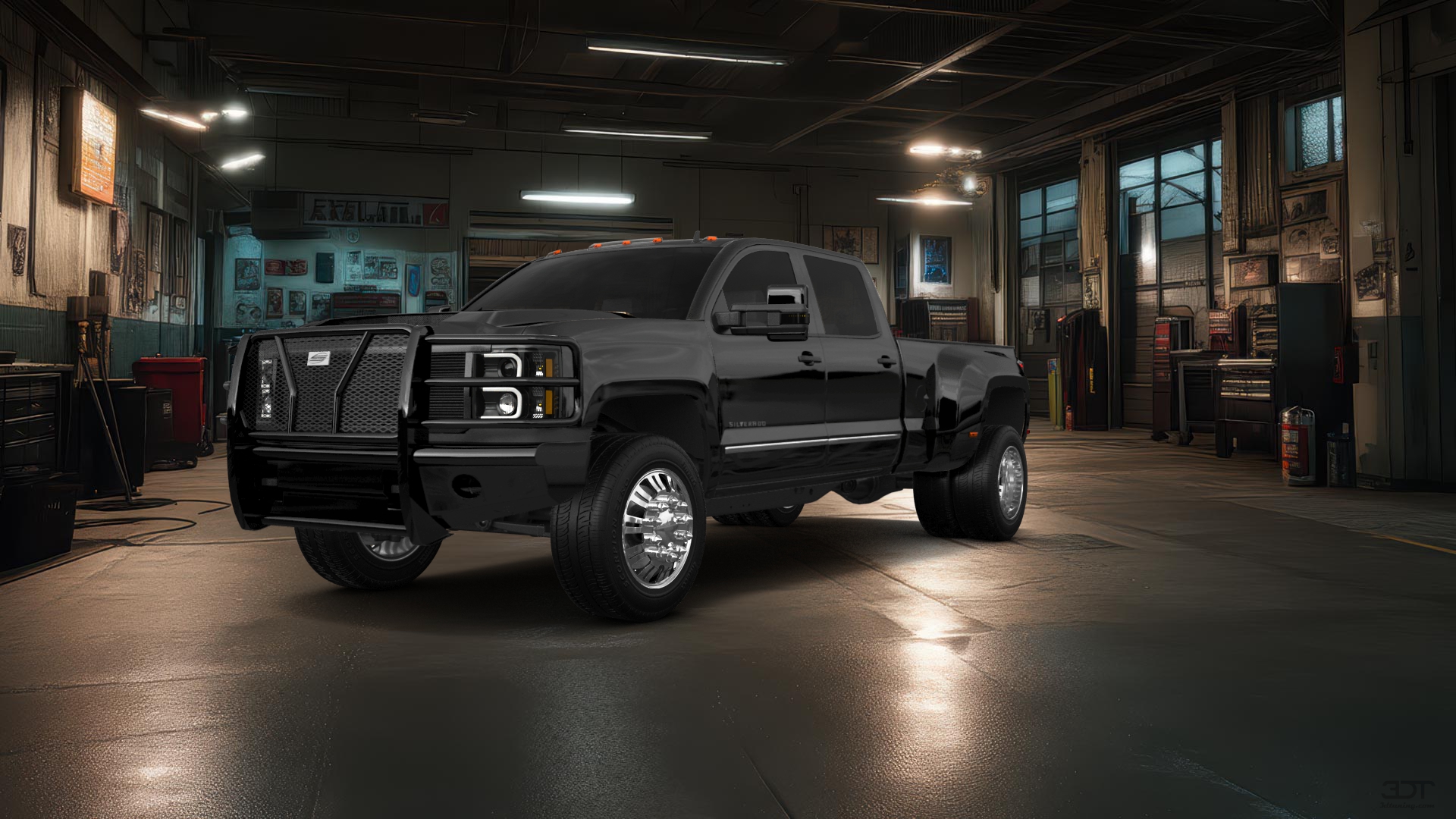 Chevrolet Silverado 3500 4 Door pickup truck 2015 tuning