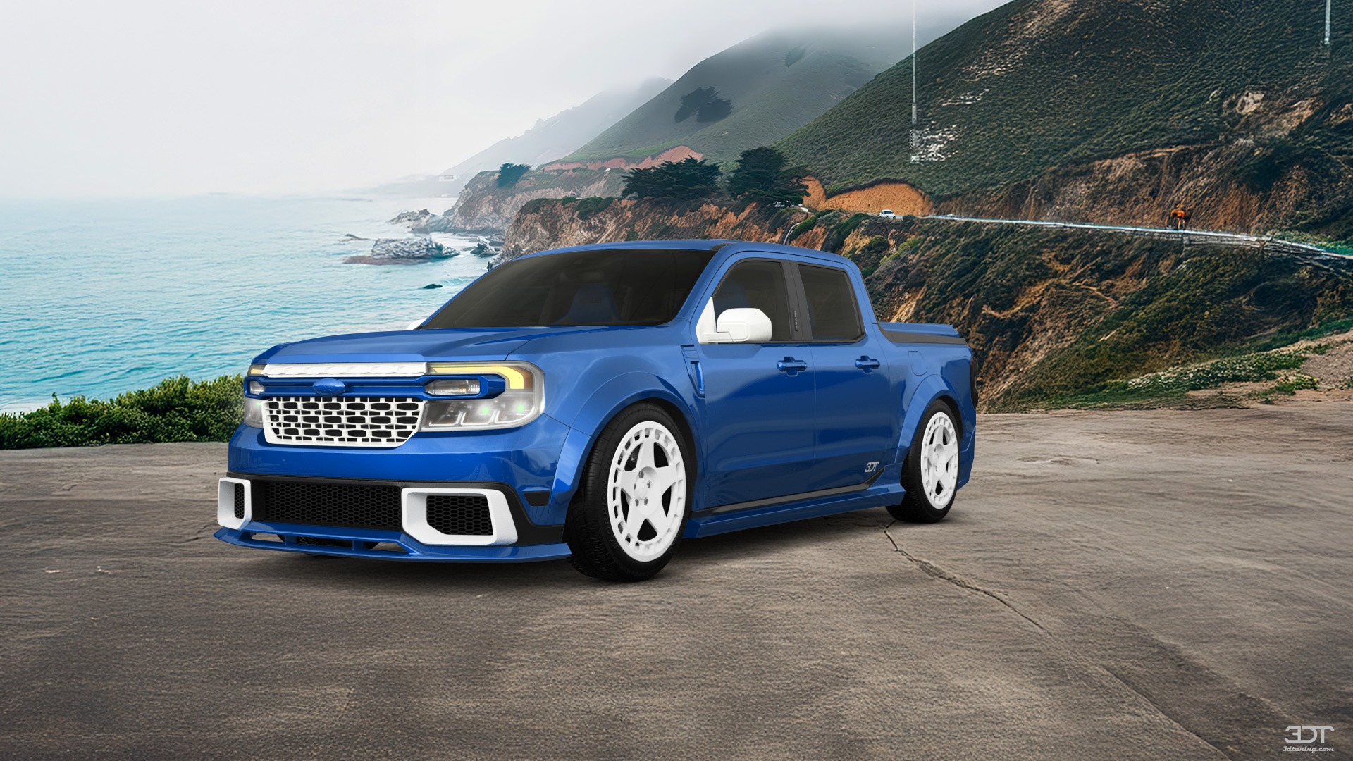 Ford Maverick 4 Door pickup truck 2022 tuning