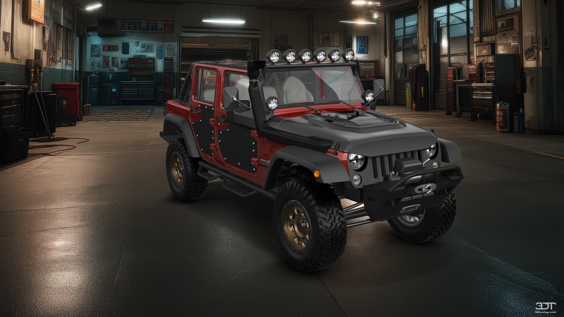 Jeep Wrangler Unlimited JK Rubicon Recon 4 Door SUV 2017 tuning