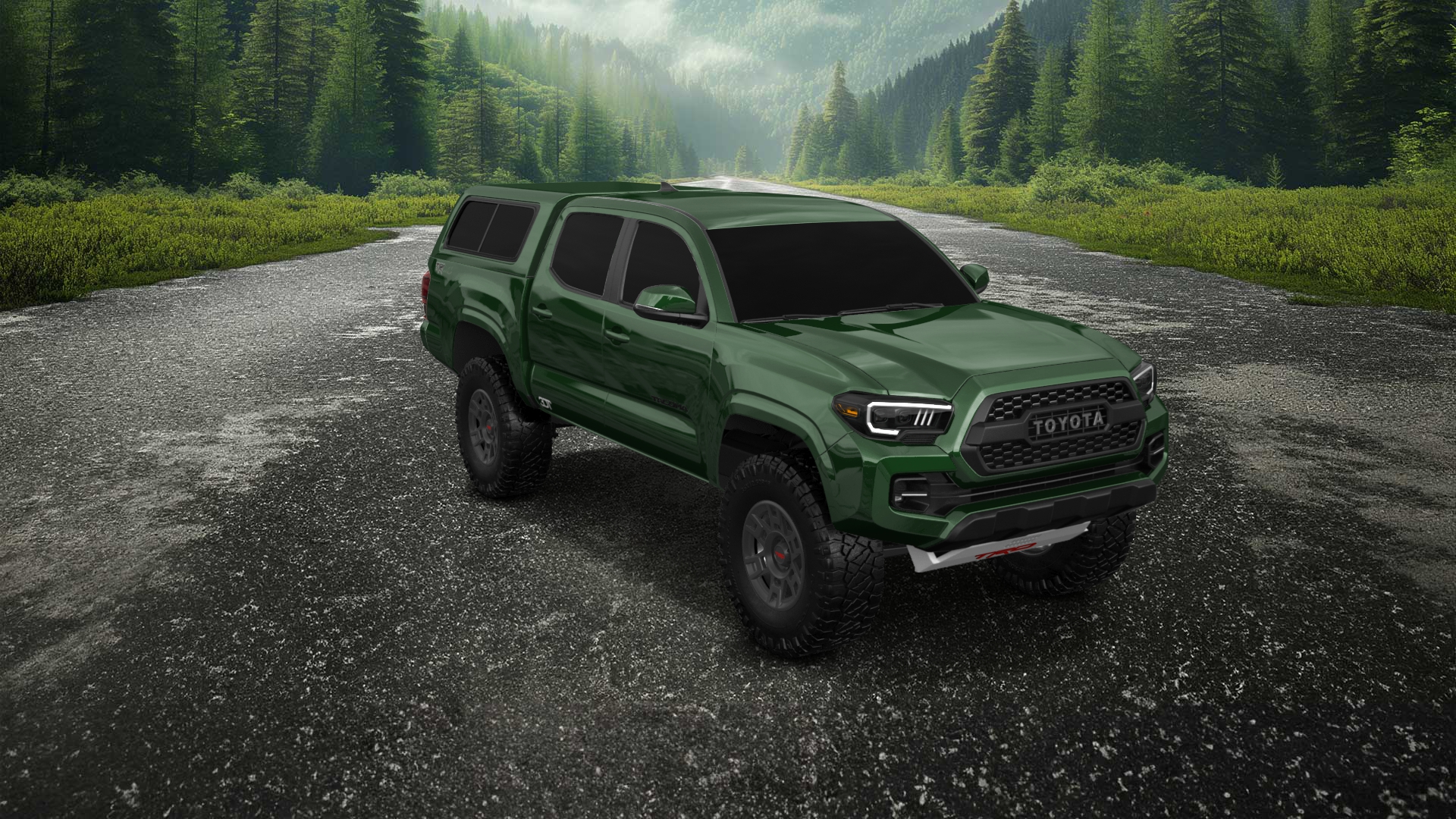 Toyota Tacoma 4 Door pickup truck 2018 tuning