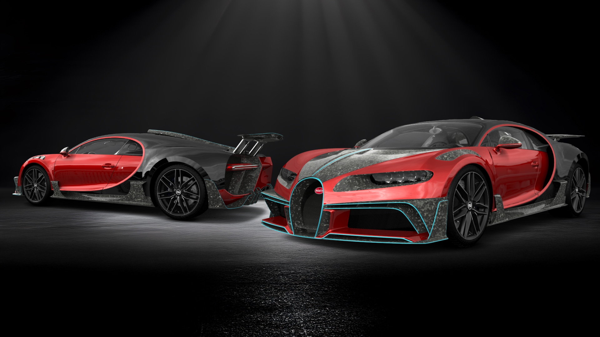 Bugatti Chiron 2 Door Coupe 2016